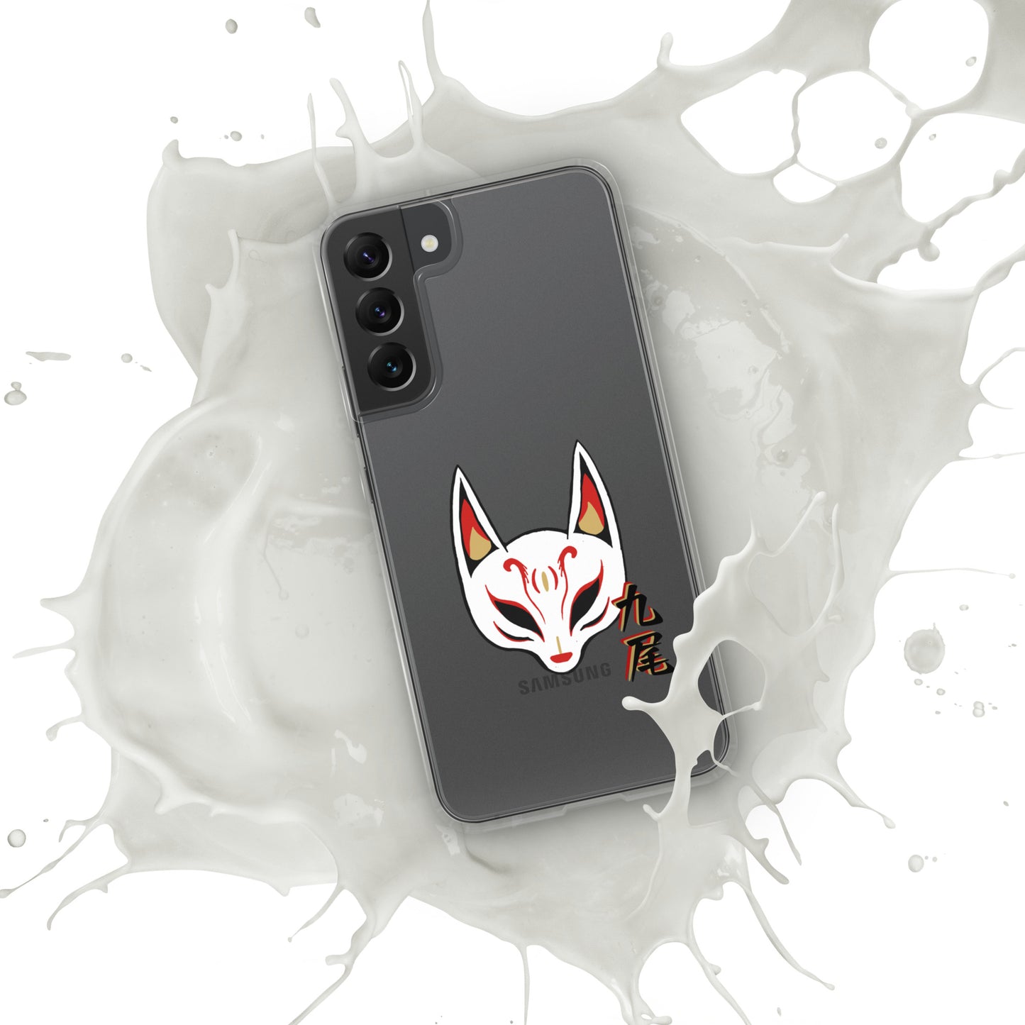 Nine Tails Japanese Anime Clear Case for Samsung®