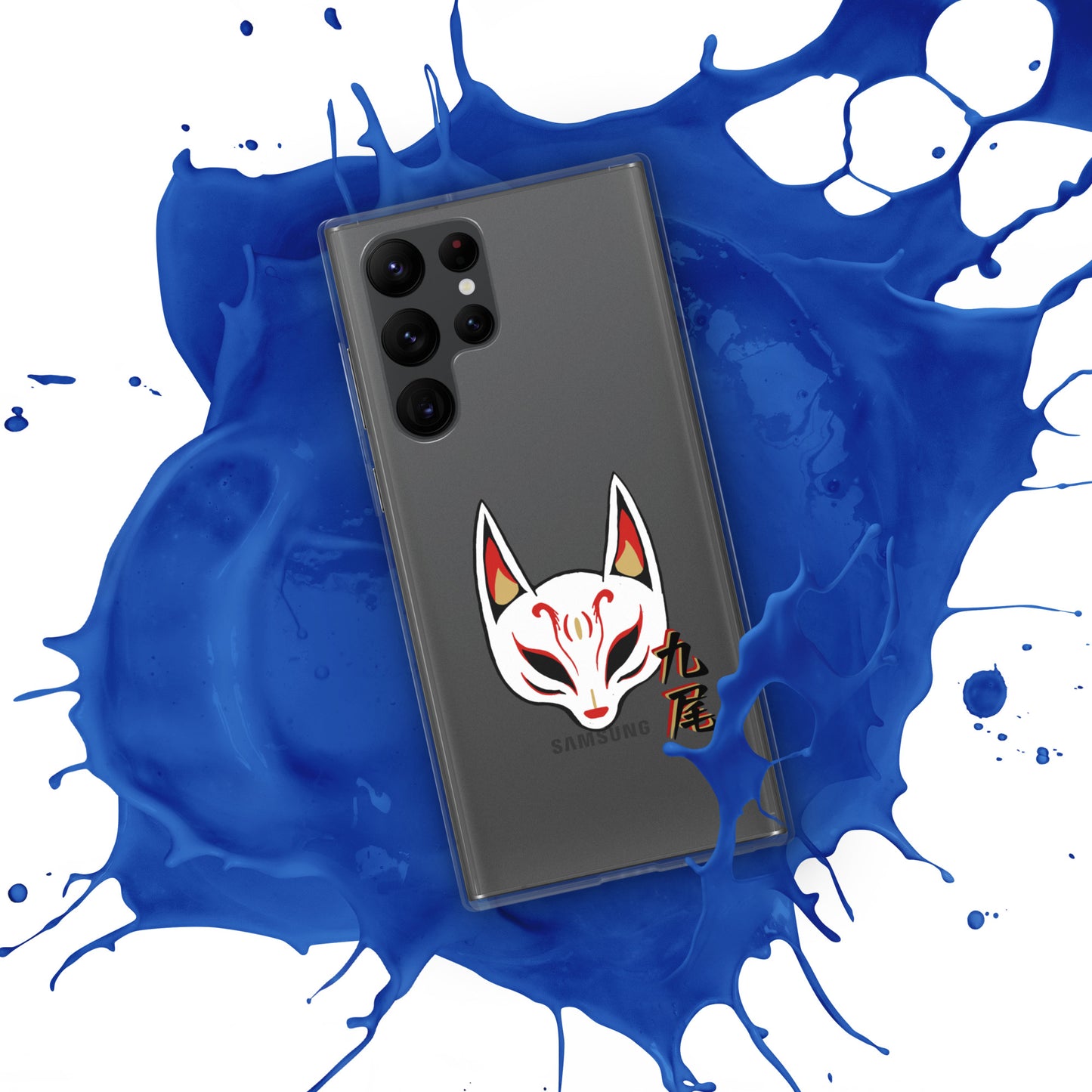 Nine Tails Japanese Anime Clear Case for Samsung®