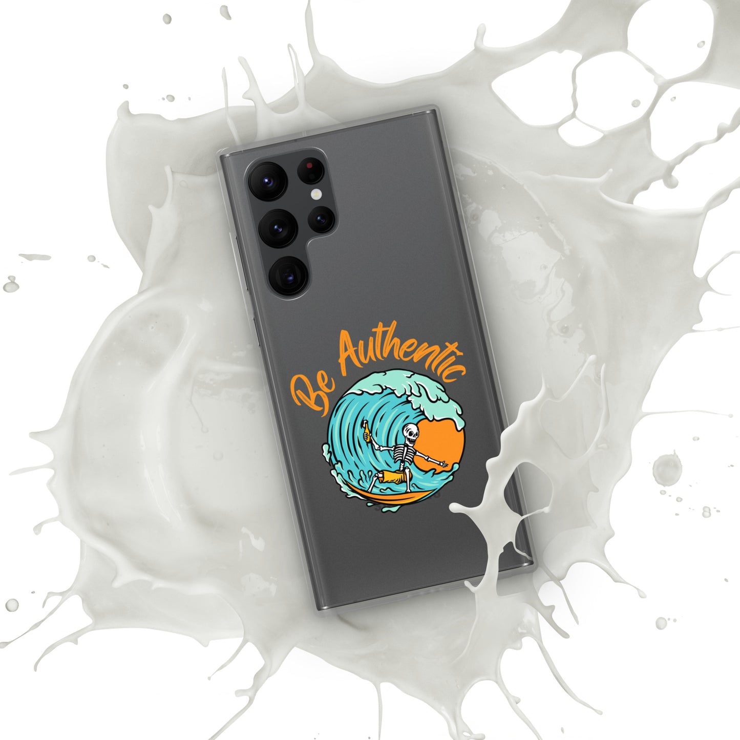 Be Authentic Clear Case for Samsung®