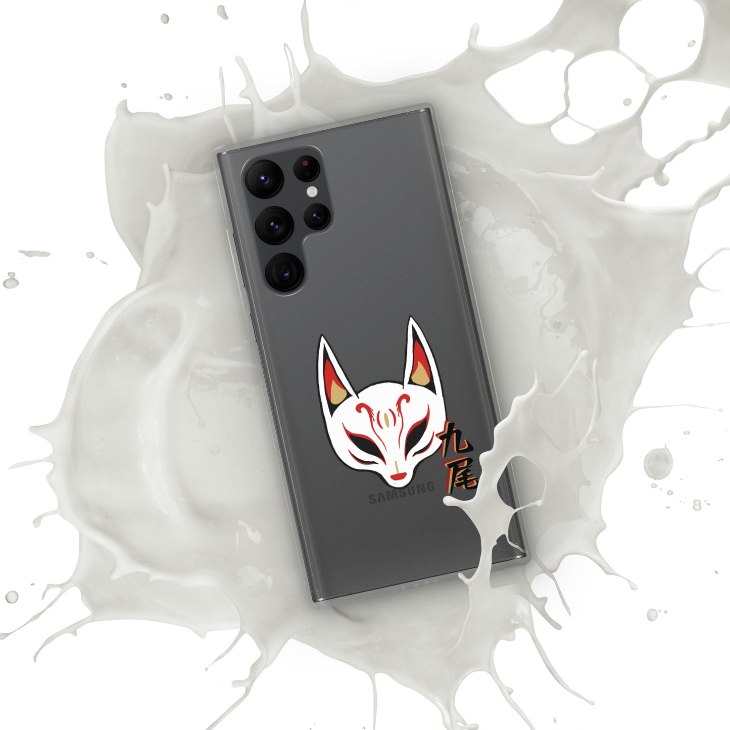 Nine Tails Japanese Anime Clear Case for Samsung®