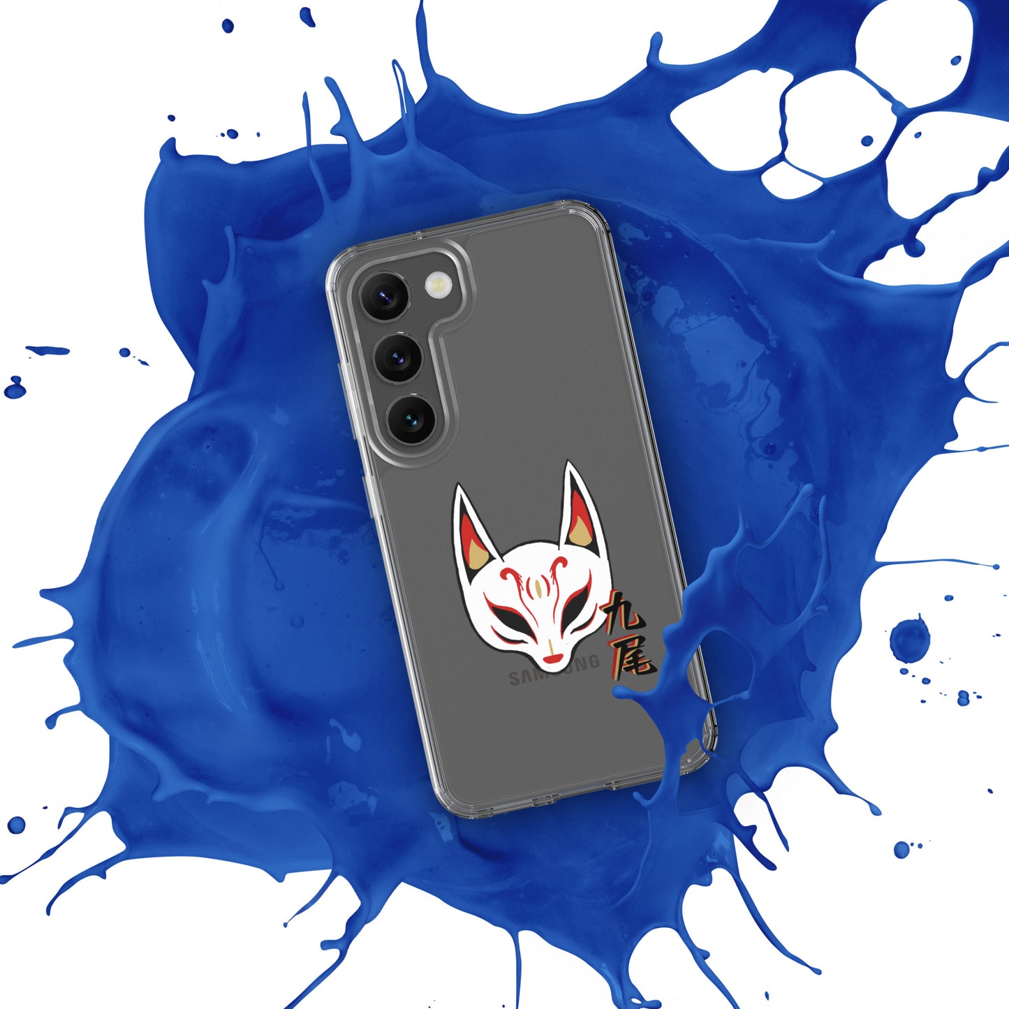 Nine Tails Japanese Anime Clear Case for Samsung®