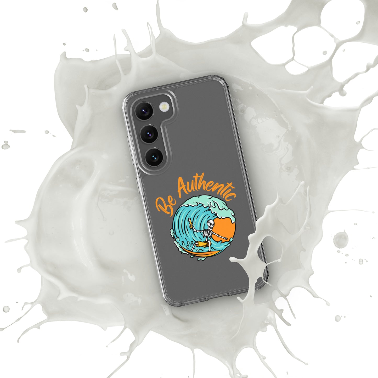 Be Authentic Clear Case for Samsung®