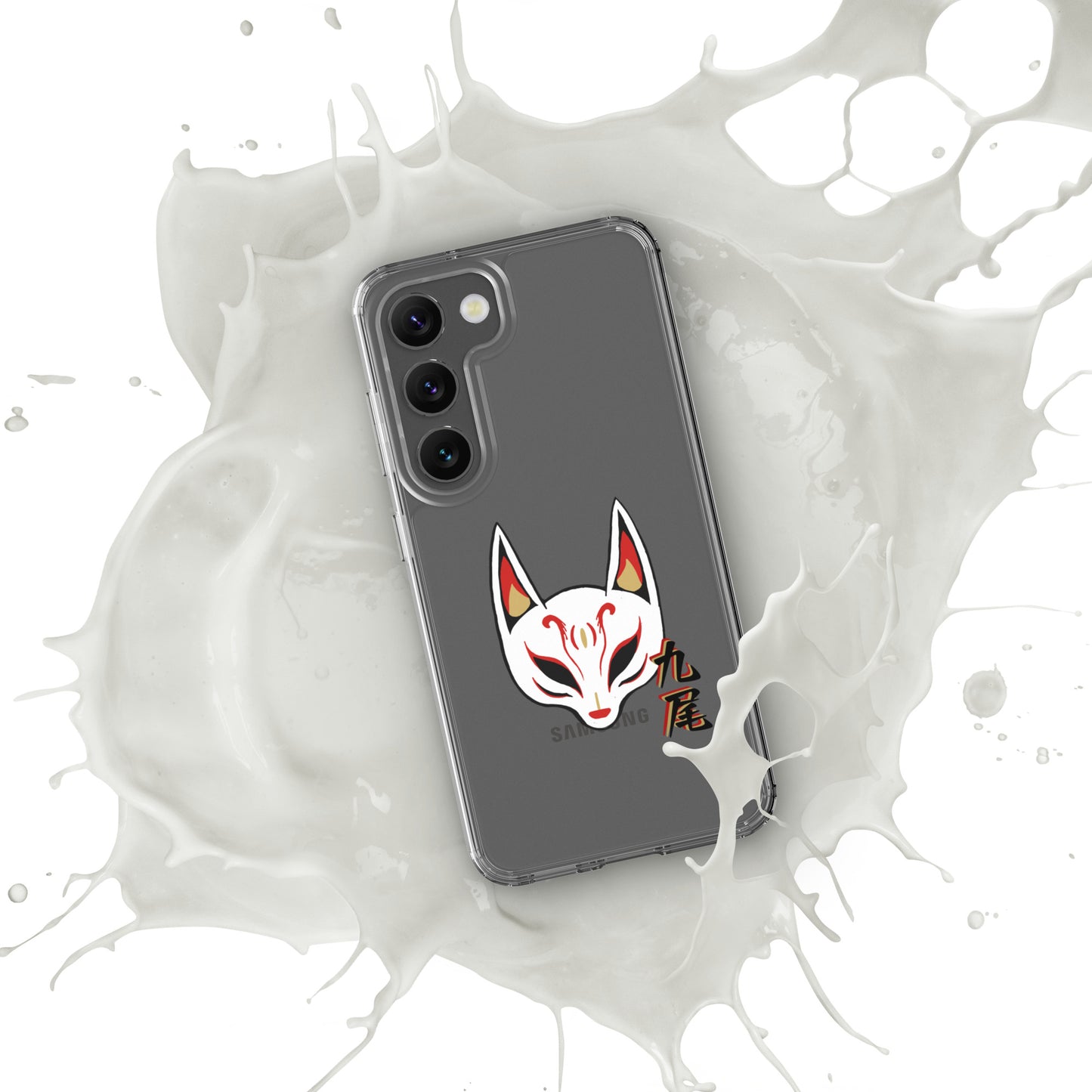 Nine Tails Japanese Anime Clear Case for Samsung®