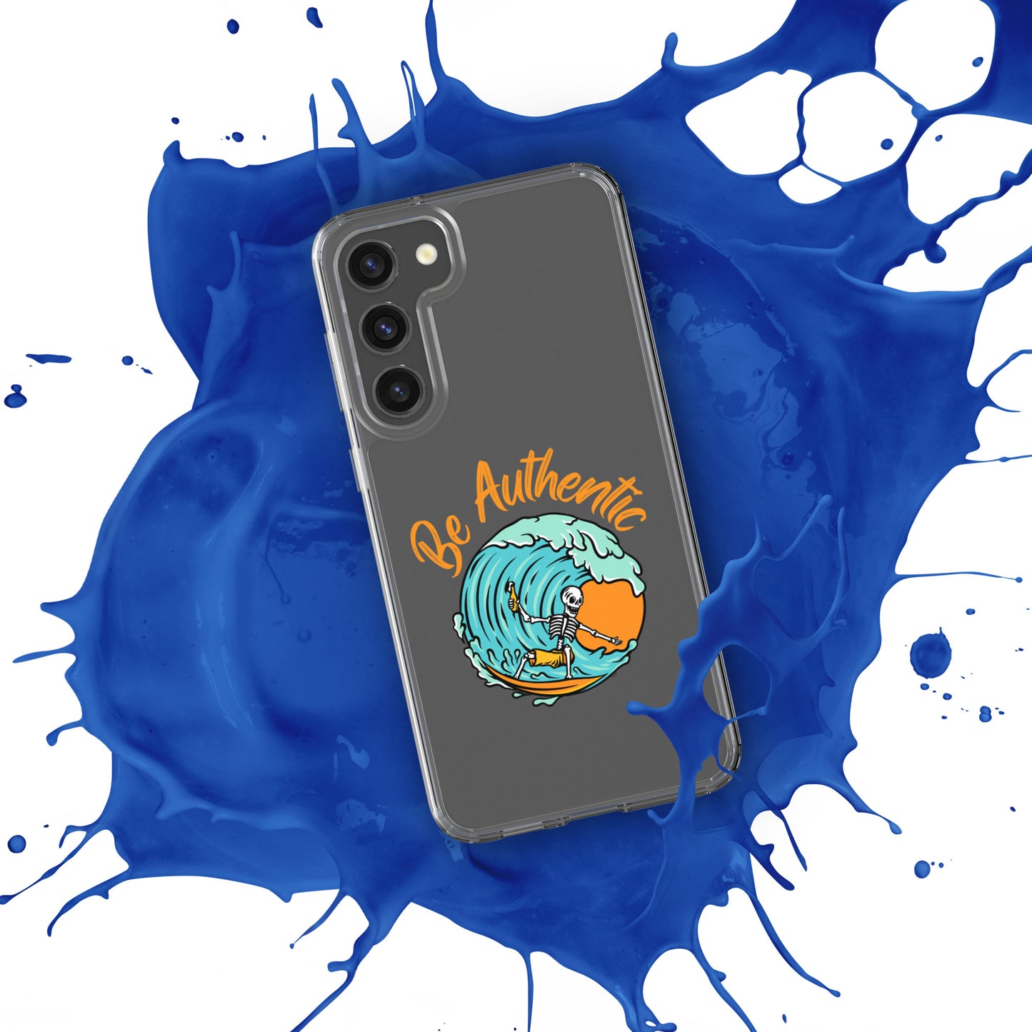 Be Authentic Clear Case for Samsung®