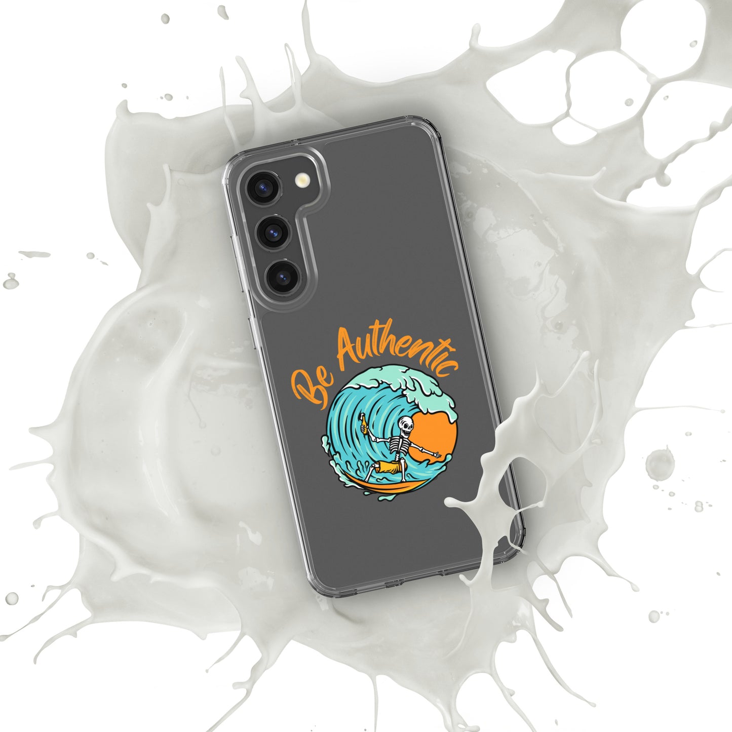 Be Authentic Clear Case for Samsung®