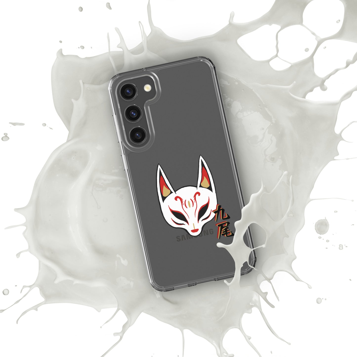 Nine Tails Japanese Anime Clear Case for Samsung®