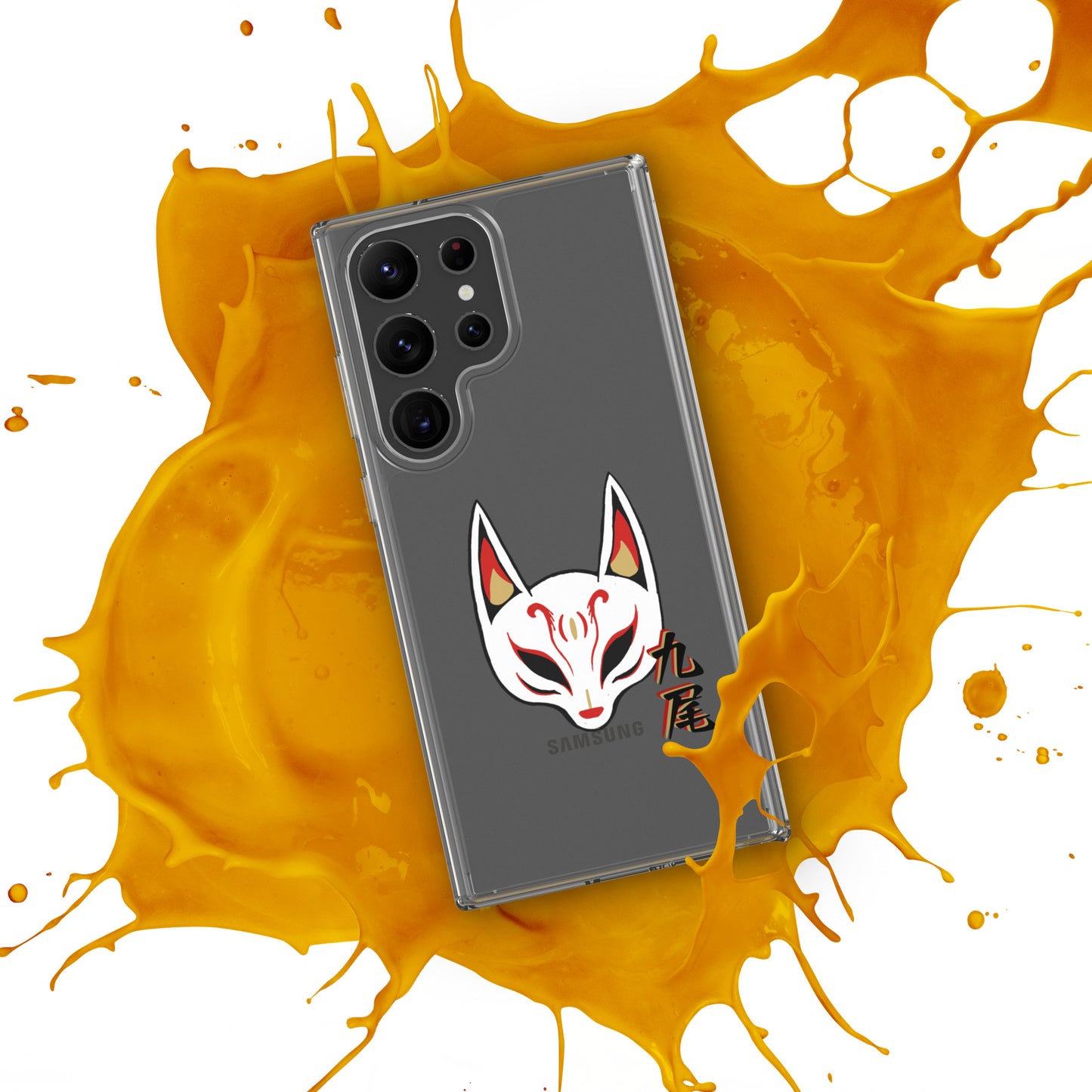 Nine Tails Japanese Anime Clear Case for Samsung®