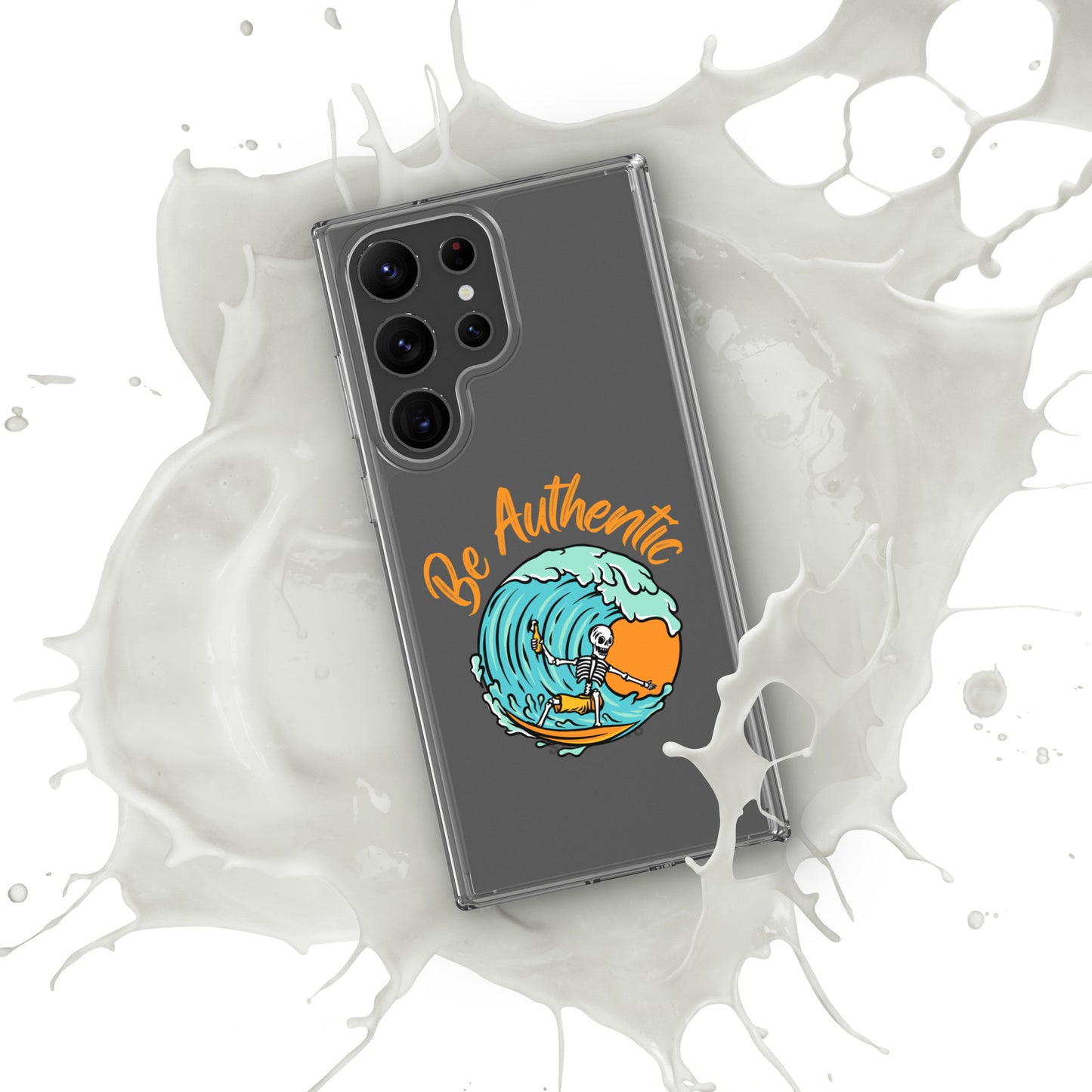 Be Authentic Clear Case for Samsung®