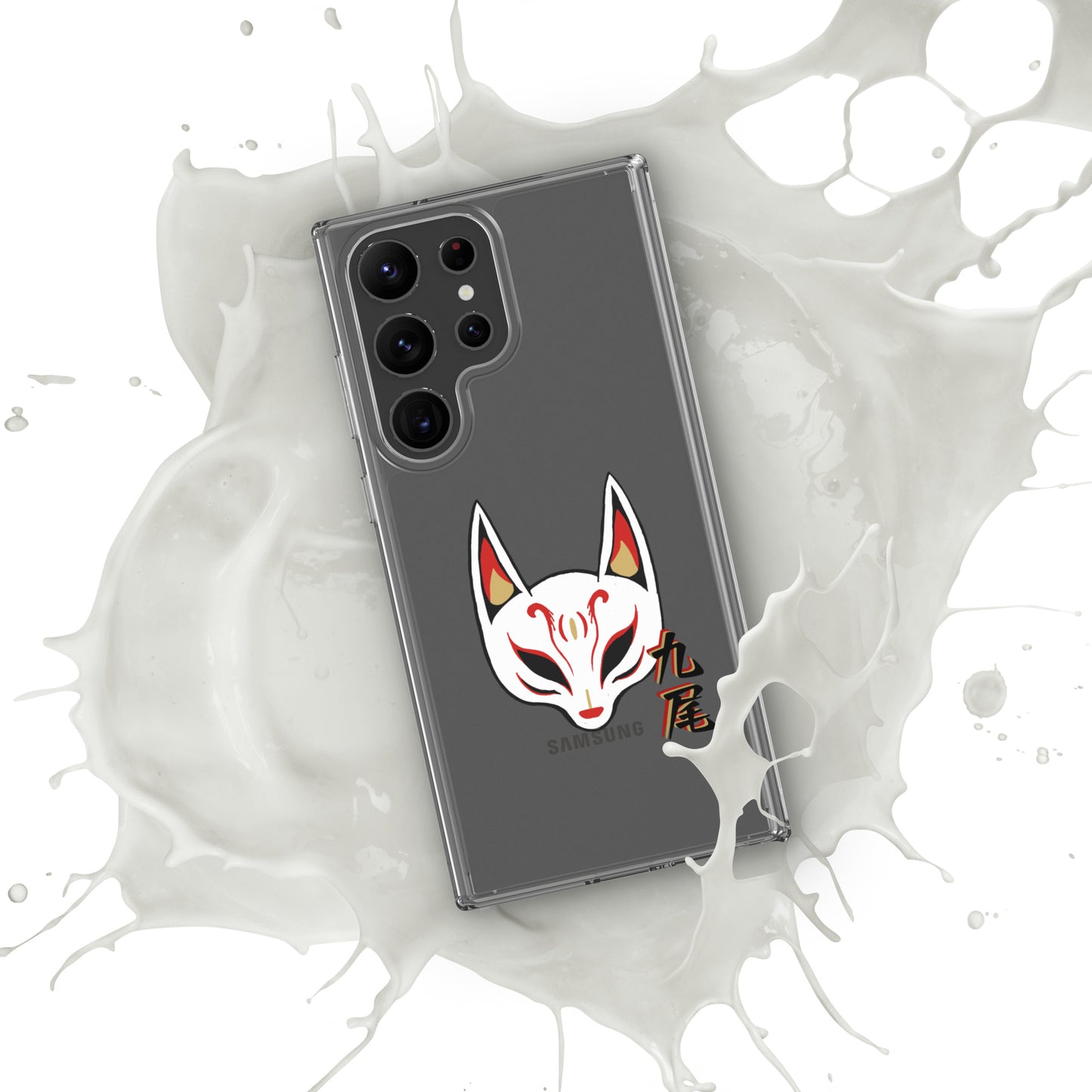 Nine Tails Japanese Anime Clear Case for Samsung®