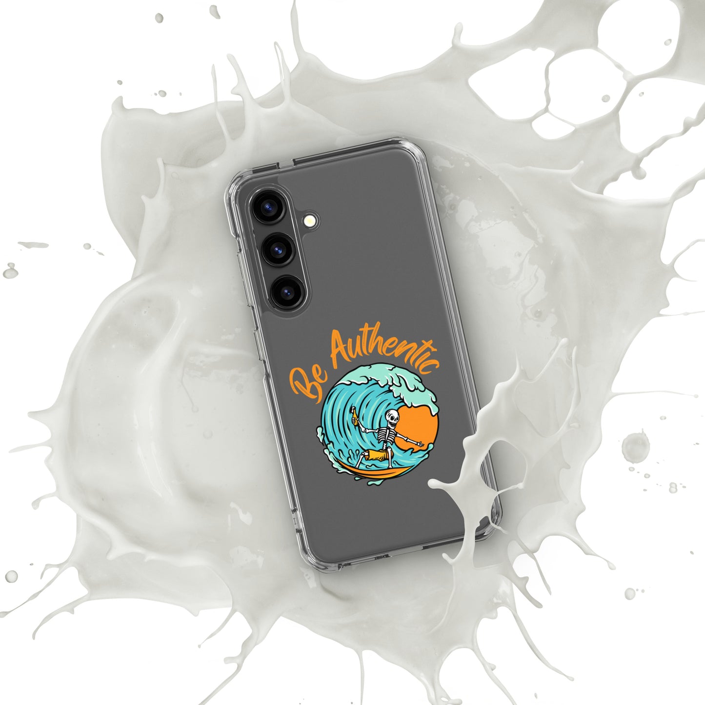 Be Authentic Clear Case for Samsung®