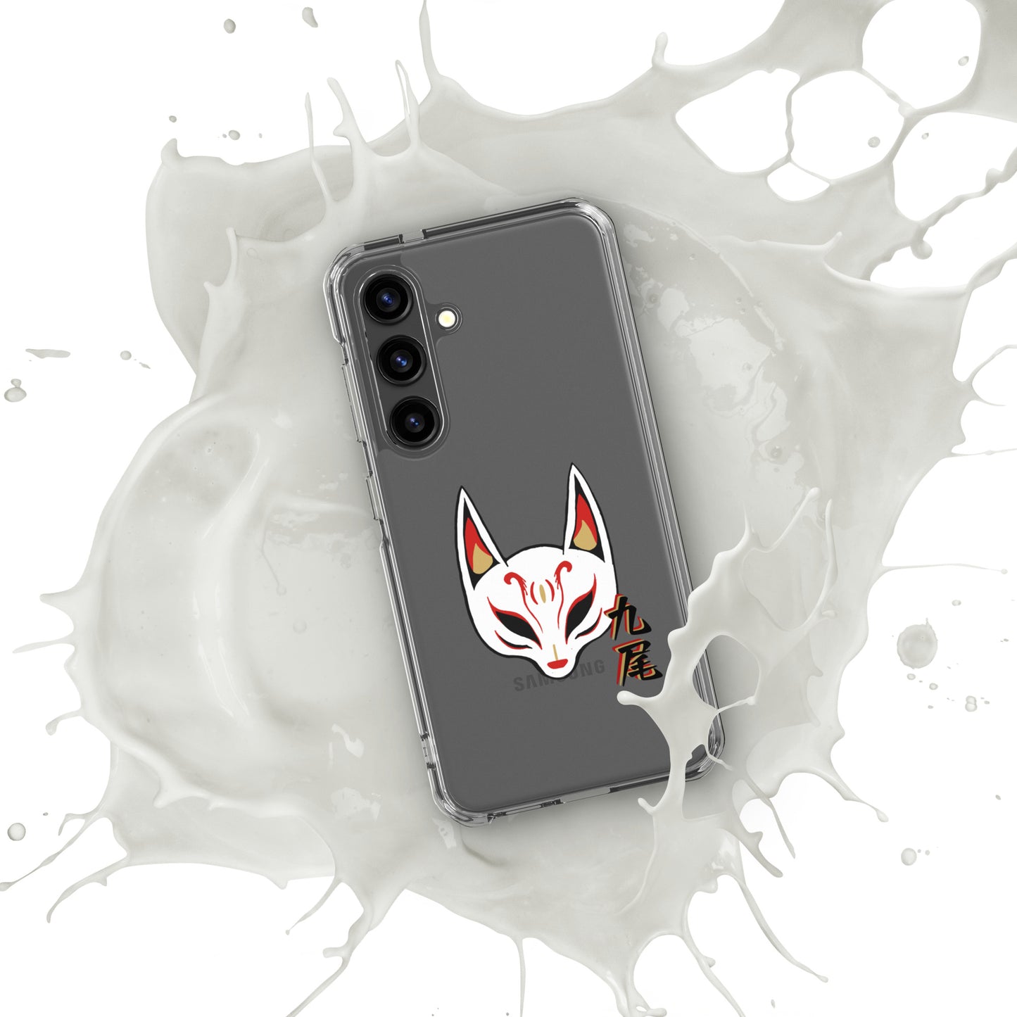 Nine Tails Japanese Anime Clear Case for Samsung®