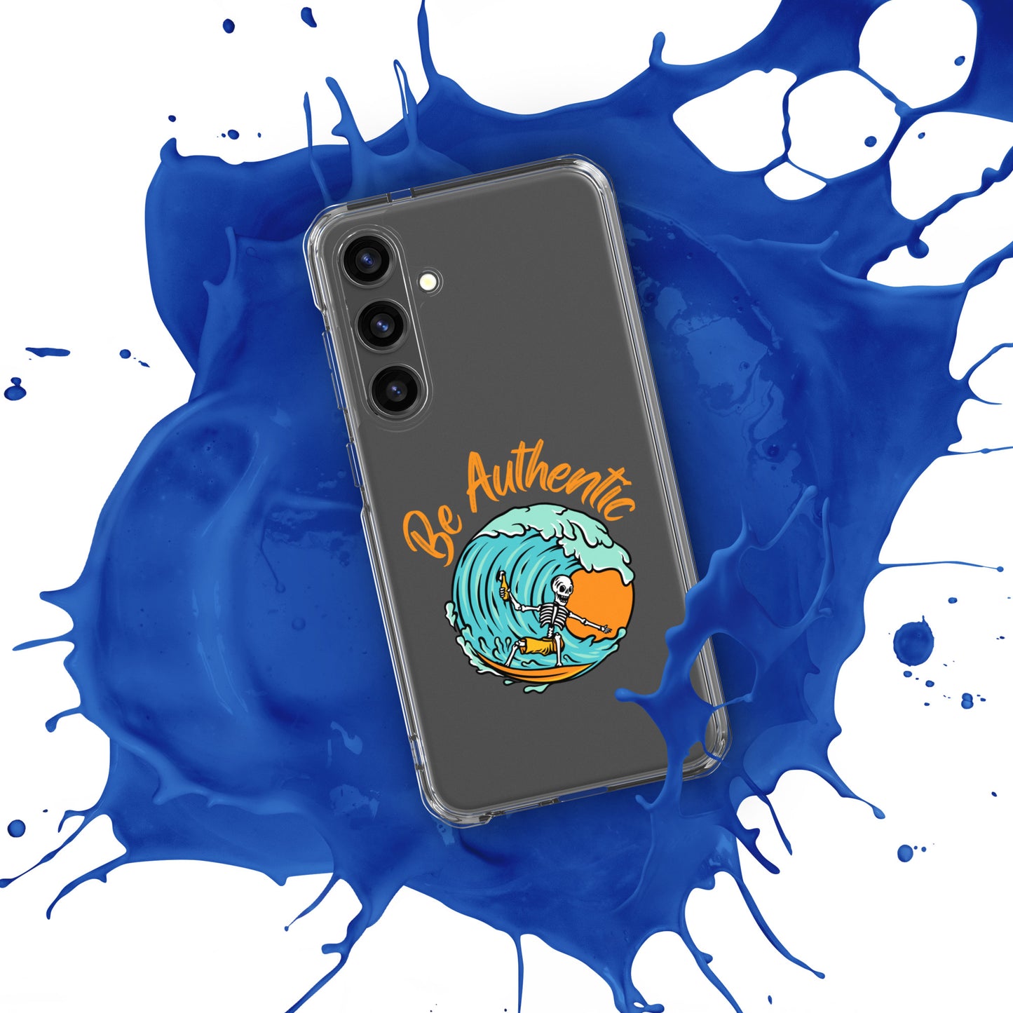 Be Authentic Clear Case for Samsung®