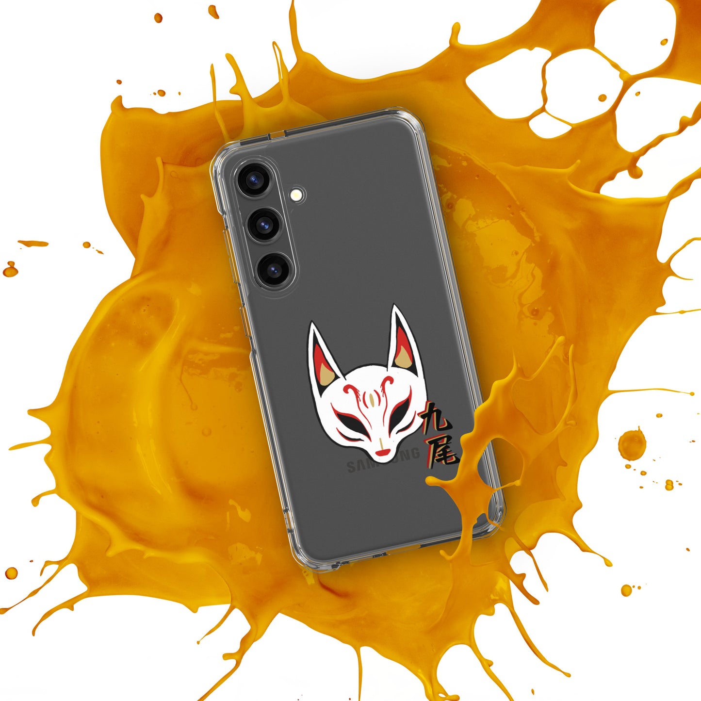 Nine Tails Japanese Anime Clear Case for Samsung®