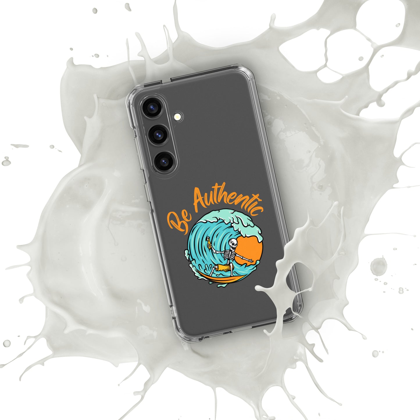 Be Authentic Clear Case for Samsung®