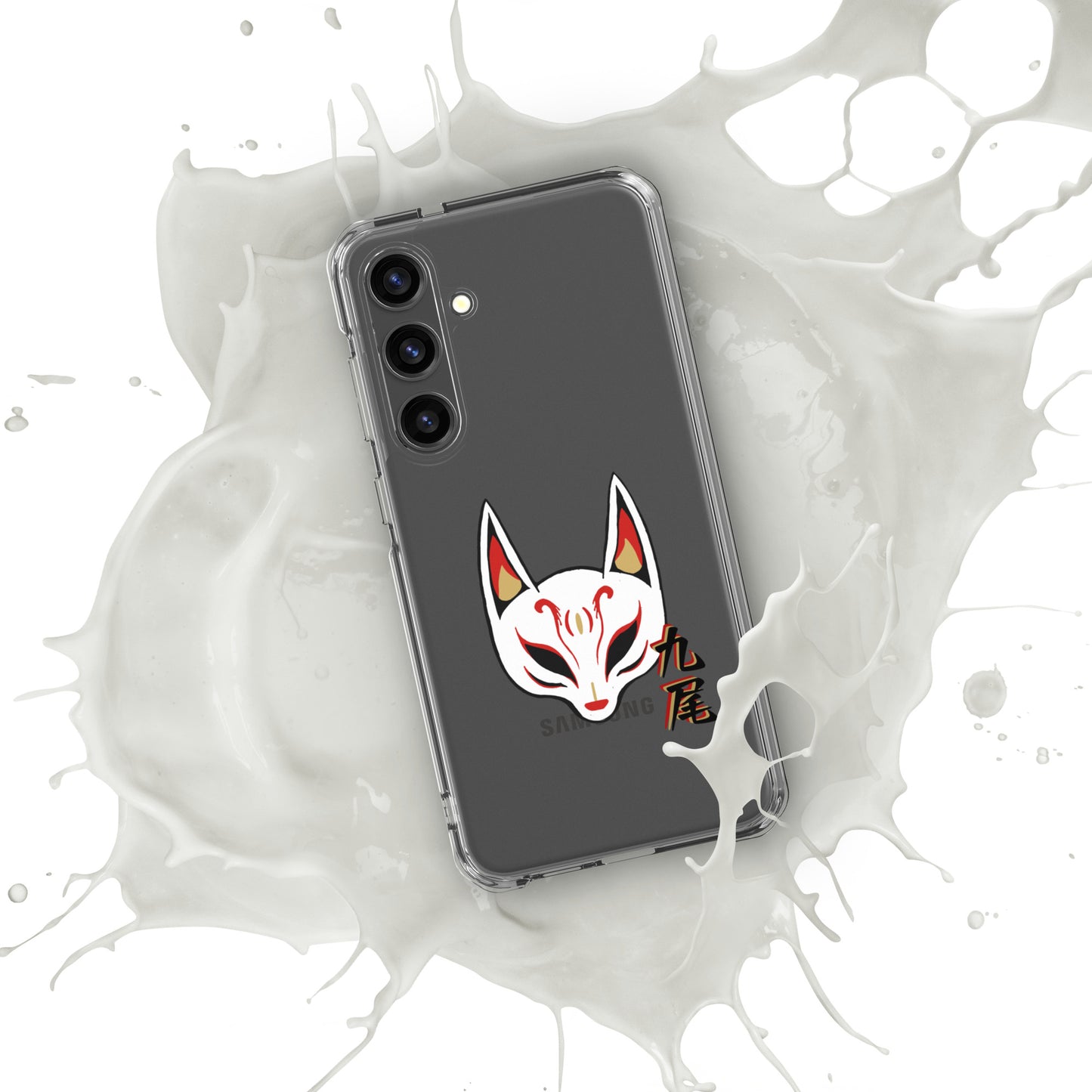 Nine Tails Japanese Anime Clear Case for Samsung®
