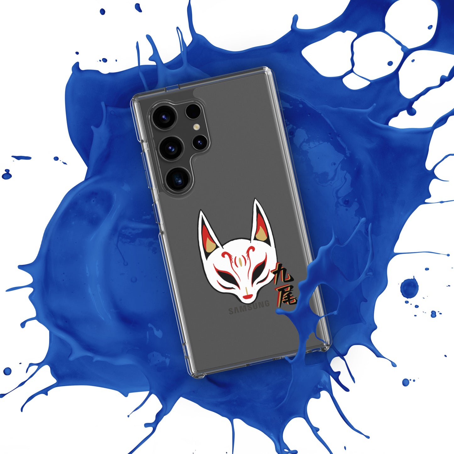 Nine Tails Japanese Anime Clear Case for Samsung®