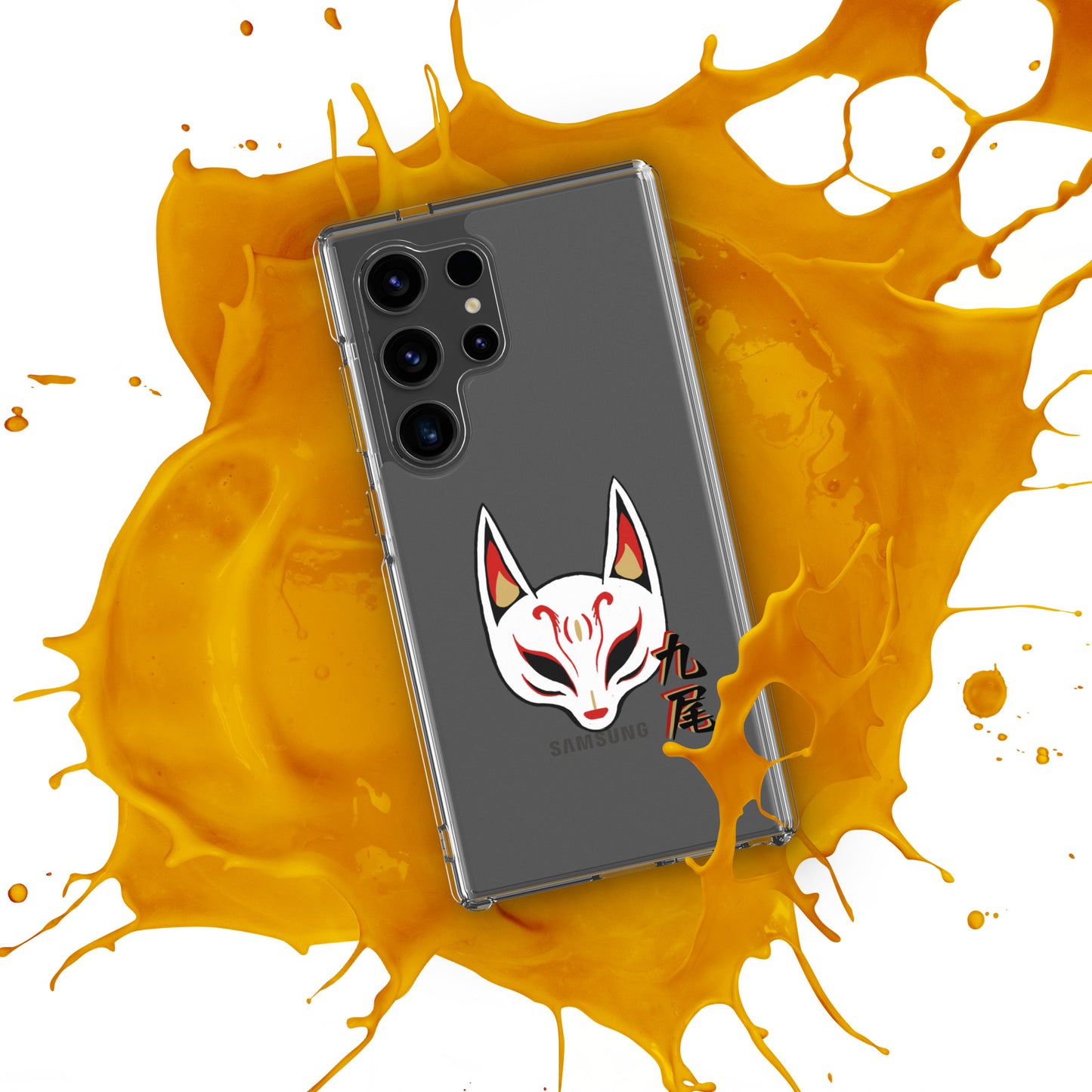 Nine Tails Japanese Anime Clear Case for Samsung®