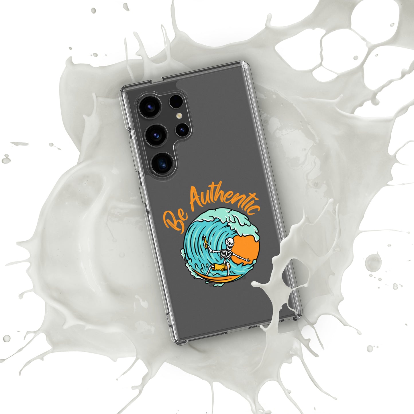 Be Authentic Clear Case for Samsung®