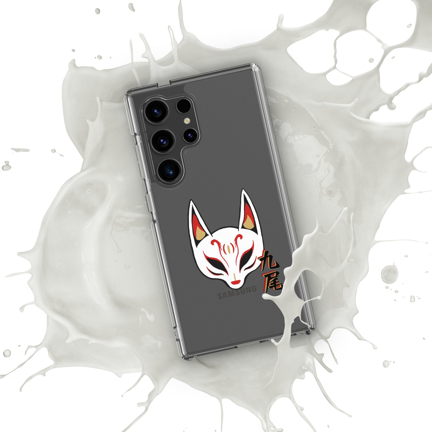 Nine Tails Japanese Anime Clear Case for Samsung®