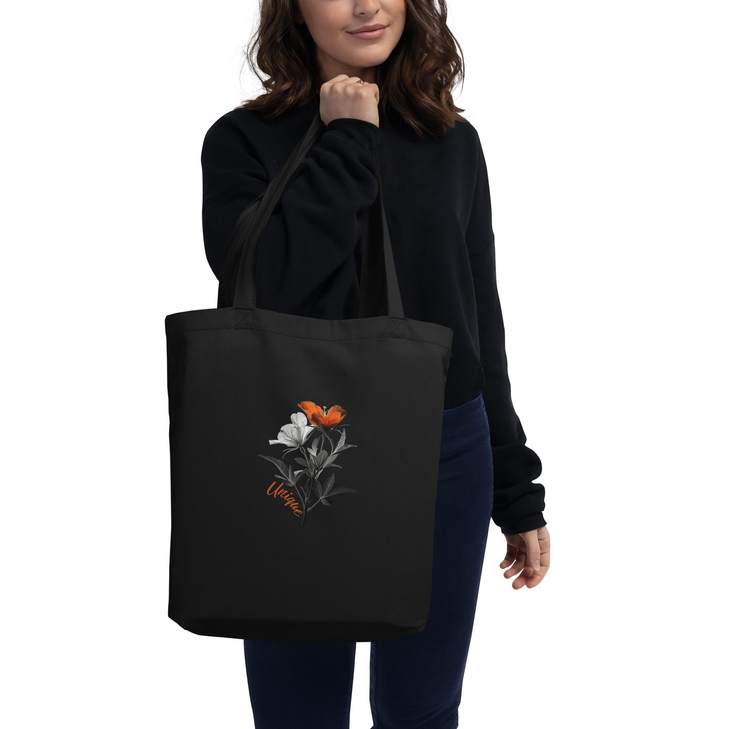 Unique Flower Eco Tote Bag