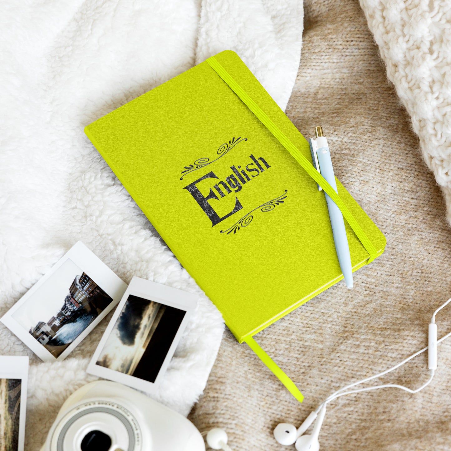 ENGLISH Hardcover Notebook