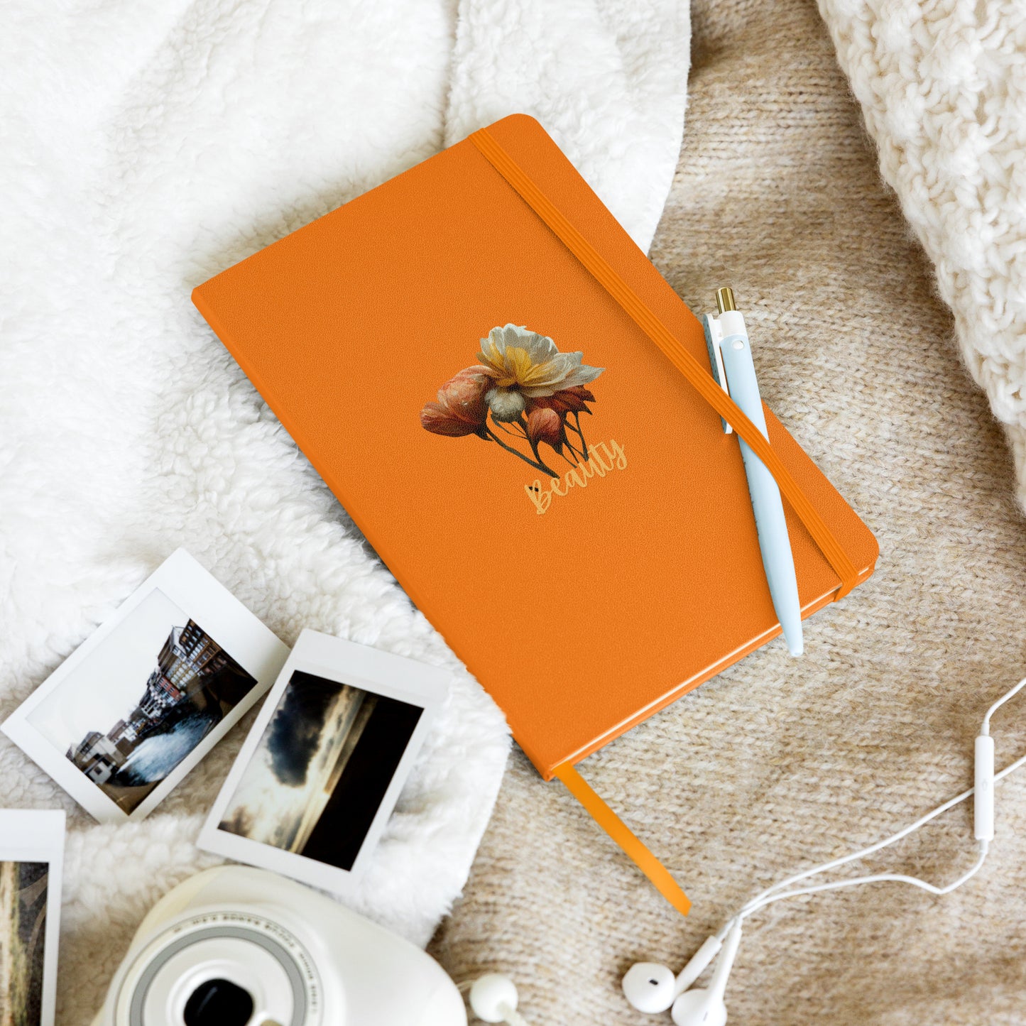 Beauty Floral Hardcover Notebook