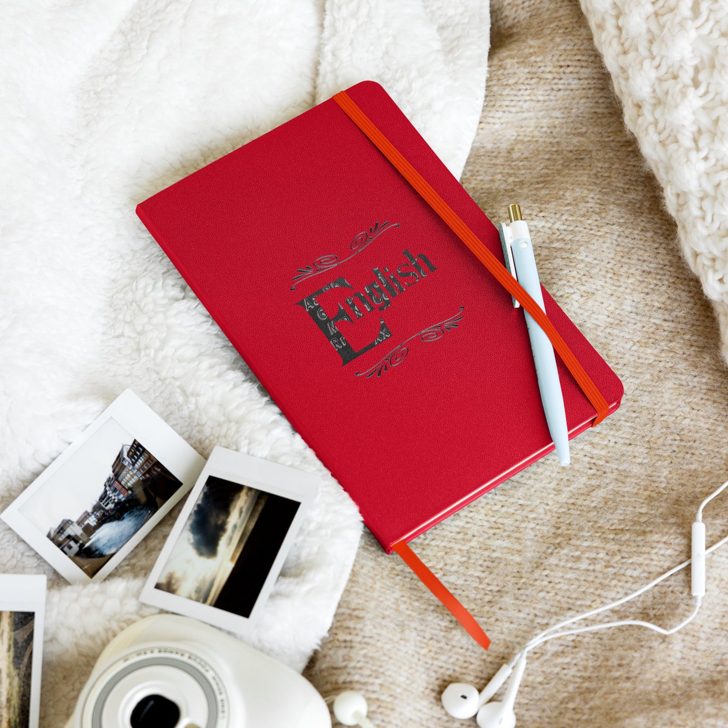 ENGLISH Hardcover Notebook