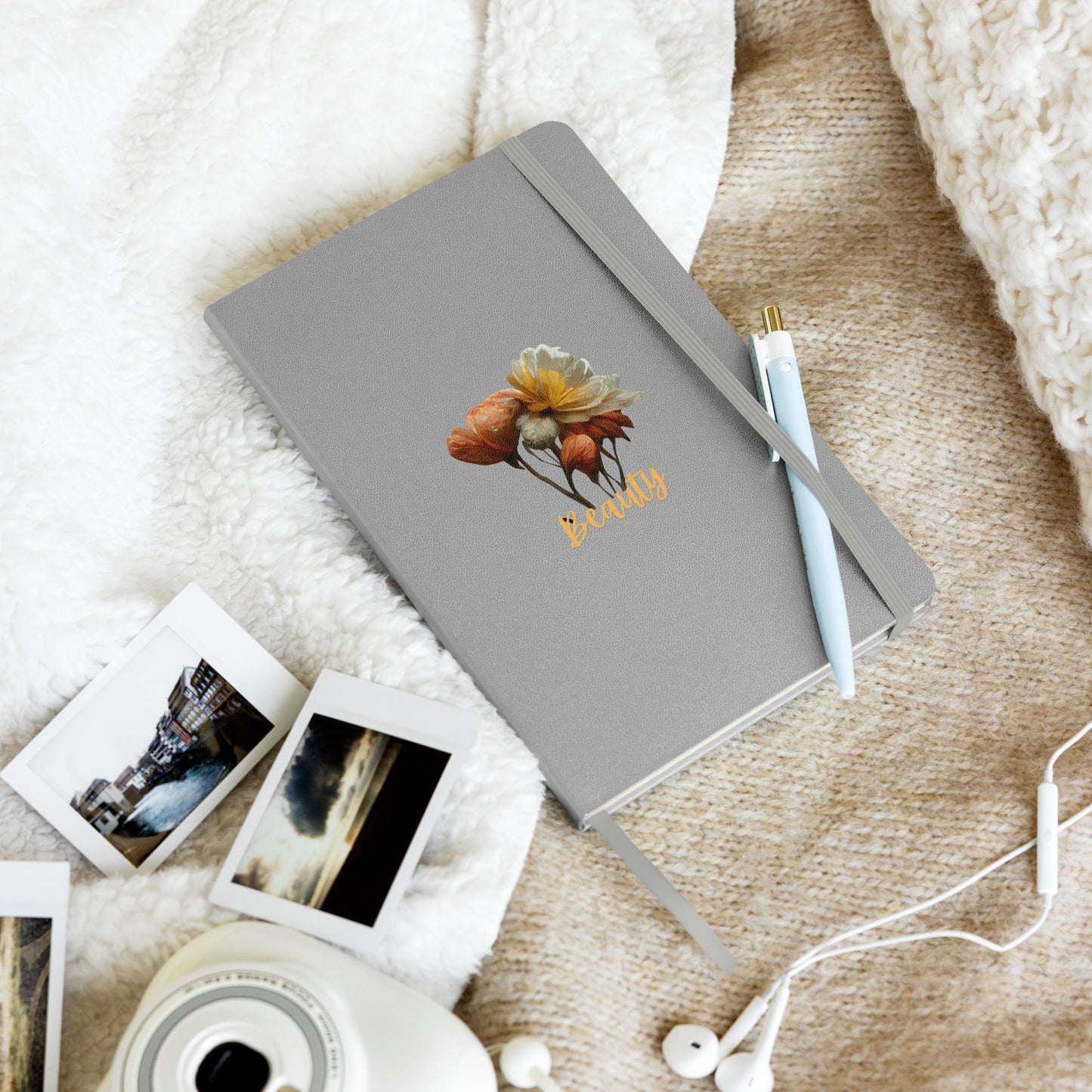 Beauty Floral Hardcover Notebook