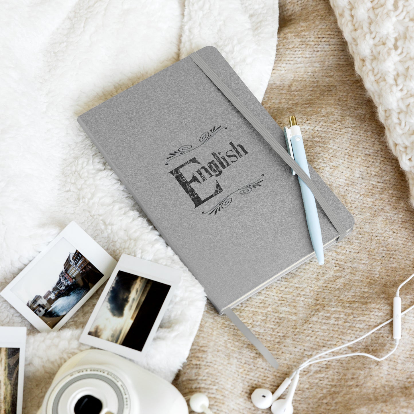 ENGLISH Hardcover Notebook