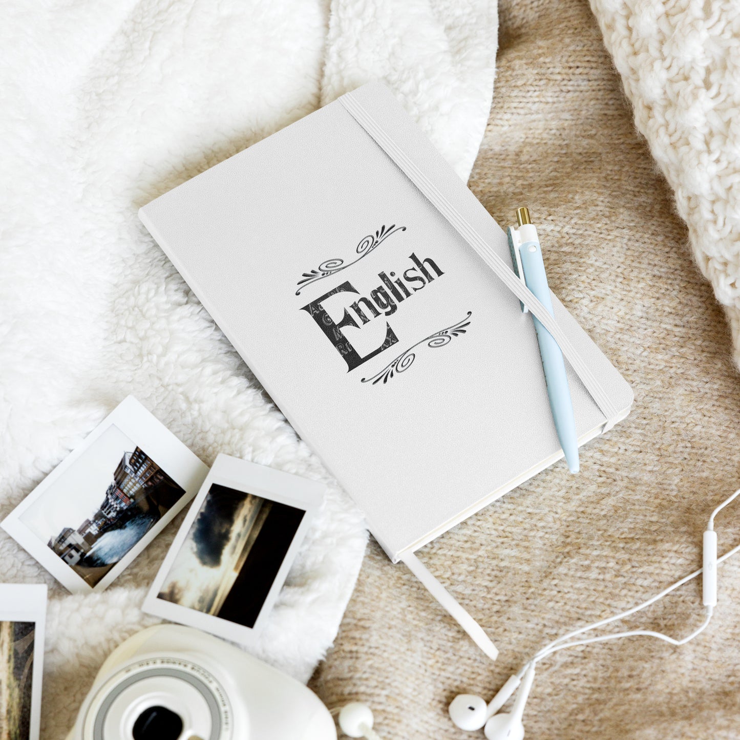 ENGLISH Hardcover Notebook