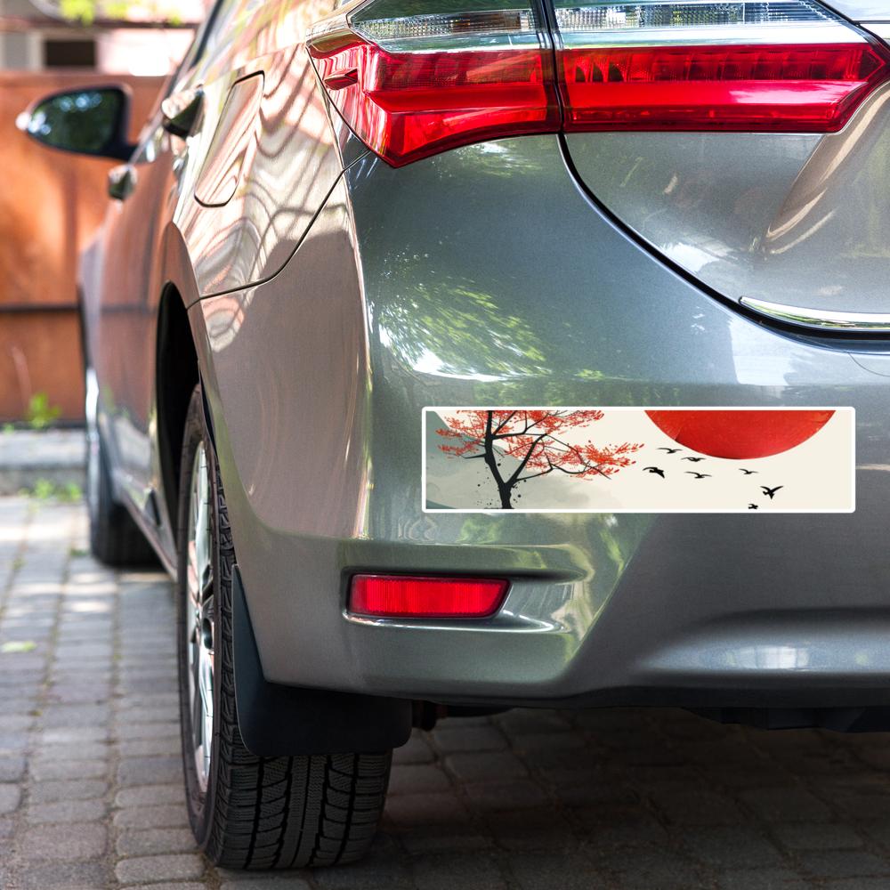 "Serene Nature" Bubble-free stickers