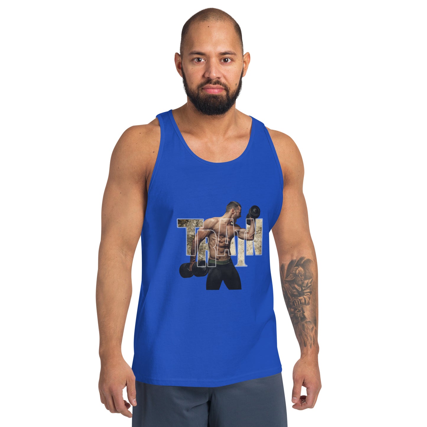 "TRAIN" Men's Tank Top