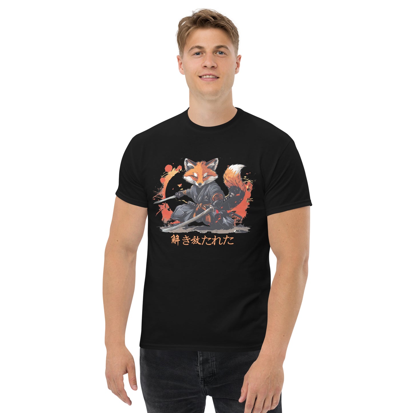Ninja Fox 解き放たれた Unleashed Unisex Tee