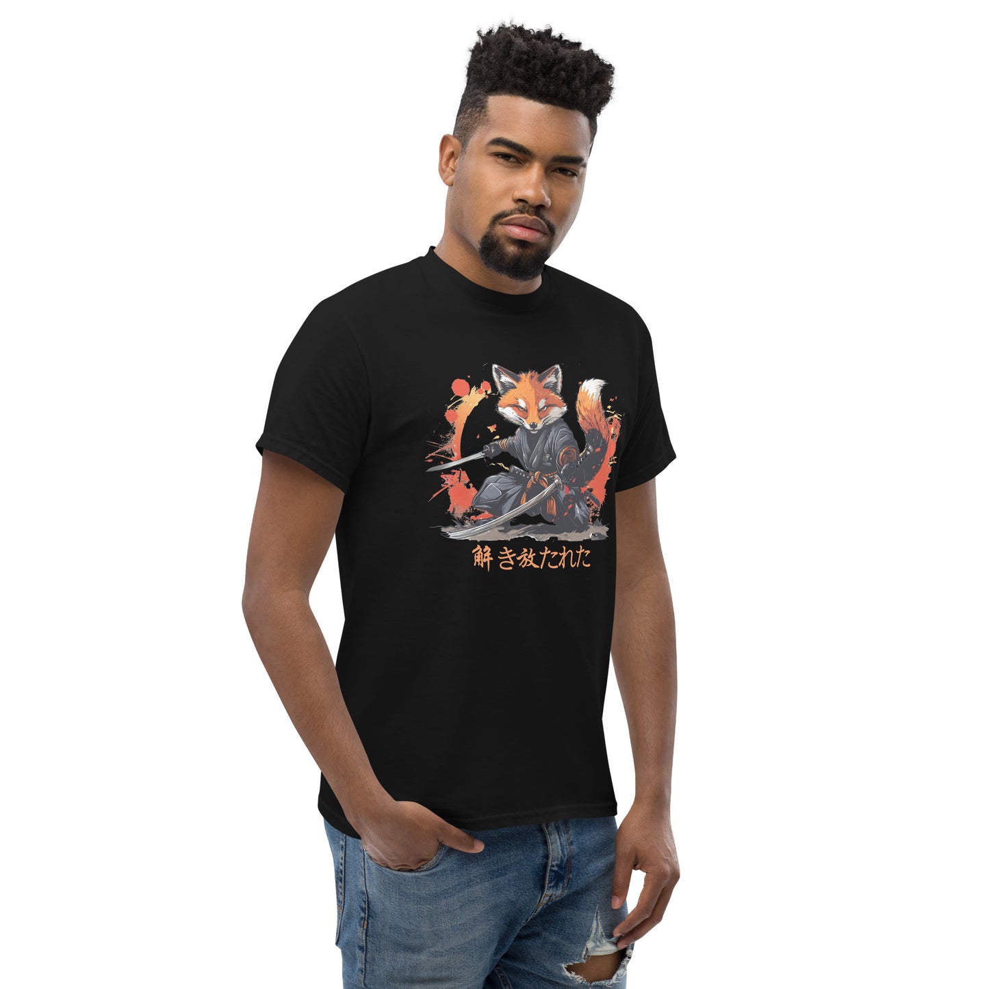 Ninja Fox 解き放たれた Unleashed Unisex Tee