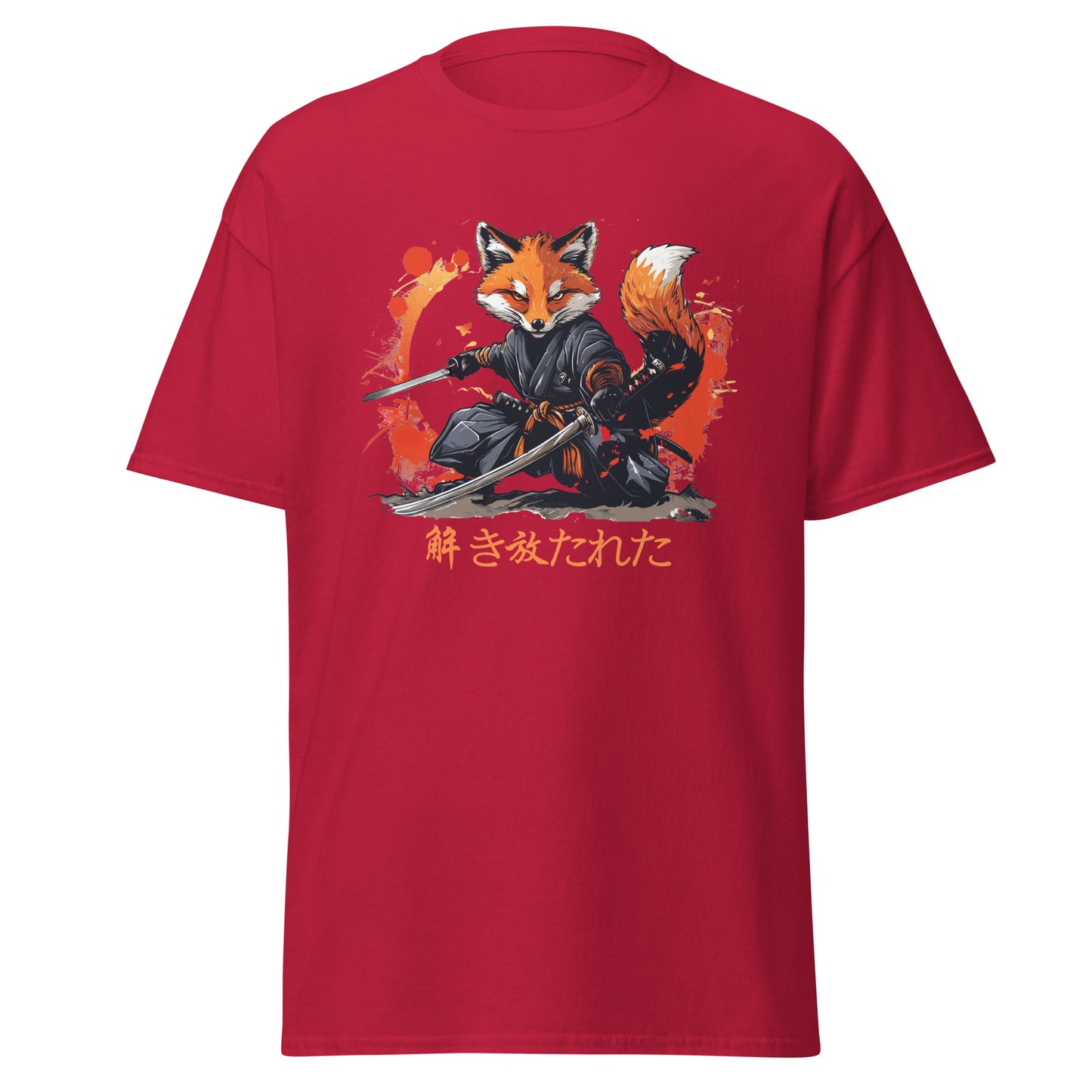Ninja Fox 解き放たれた Unleashed Unisex Tee