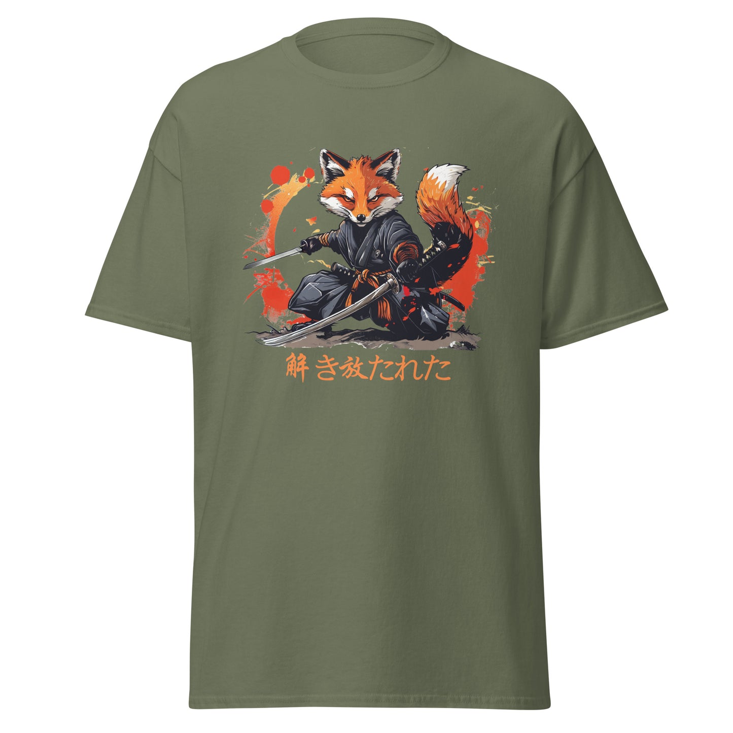 Ninja Fox 解き放たれた Unleashed Unisex Tee