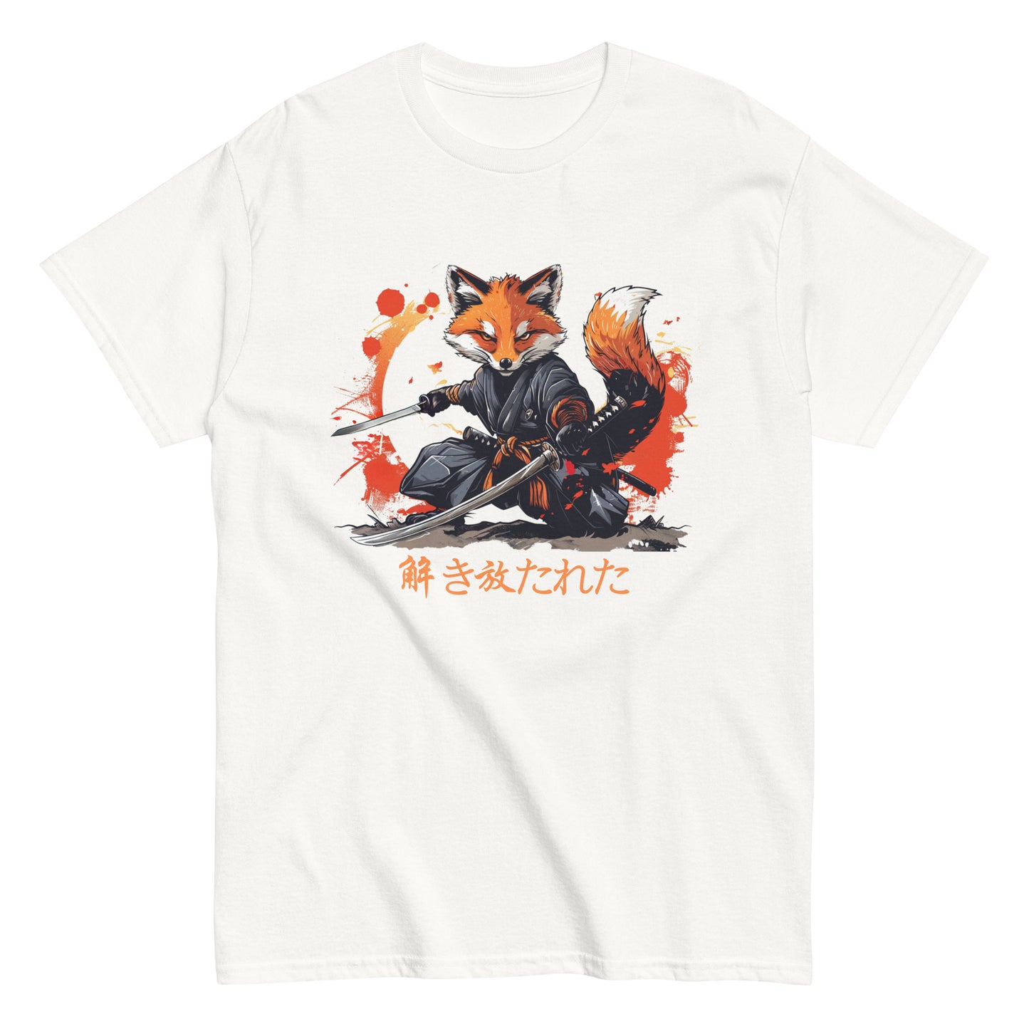 Ninja Fox 解き放たれた Unleashed Unisex Tee
