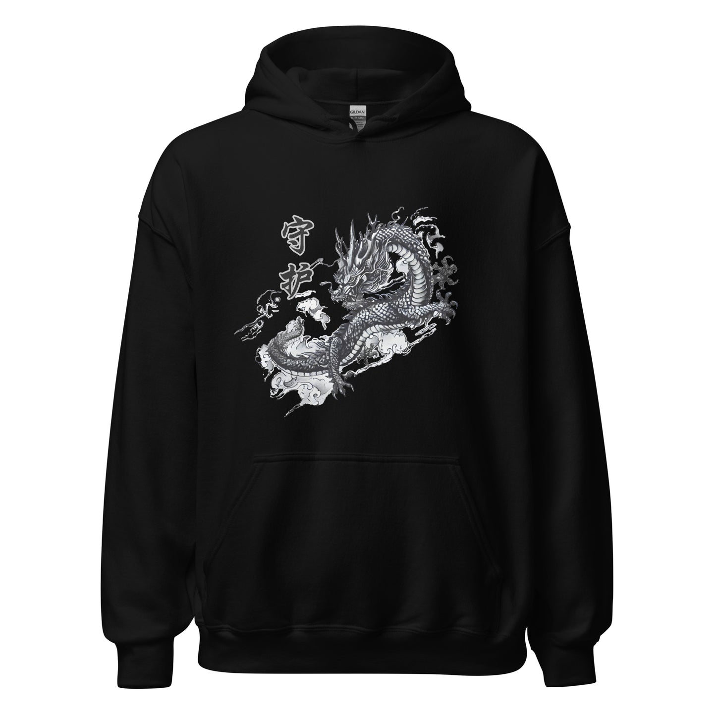 Dragon 守护 Heavy Unisex Hoodie