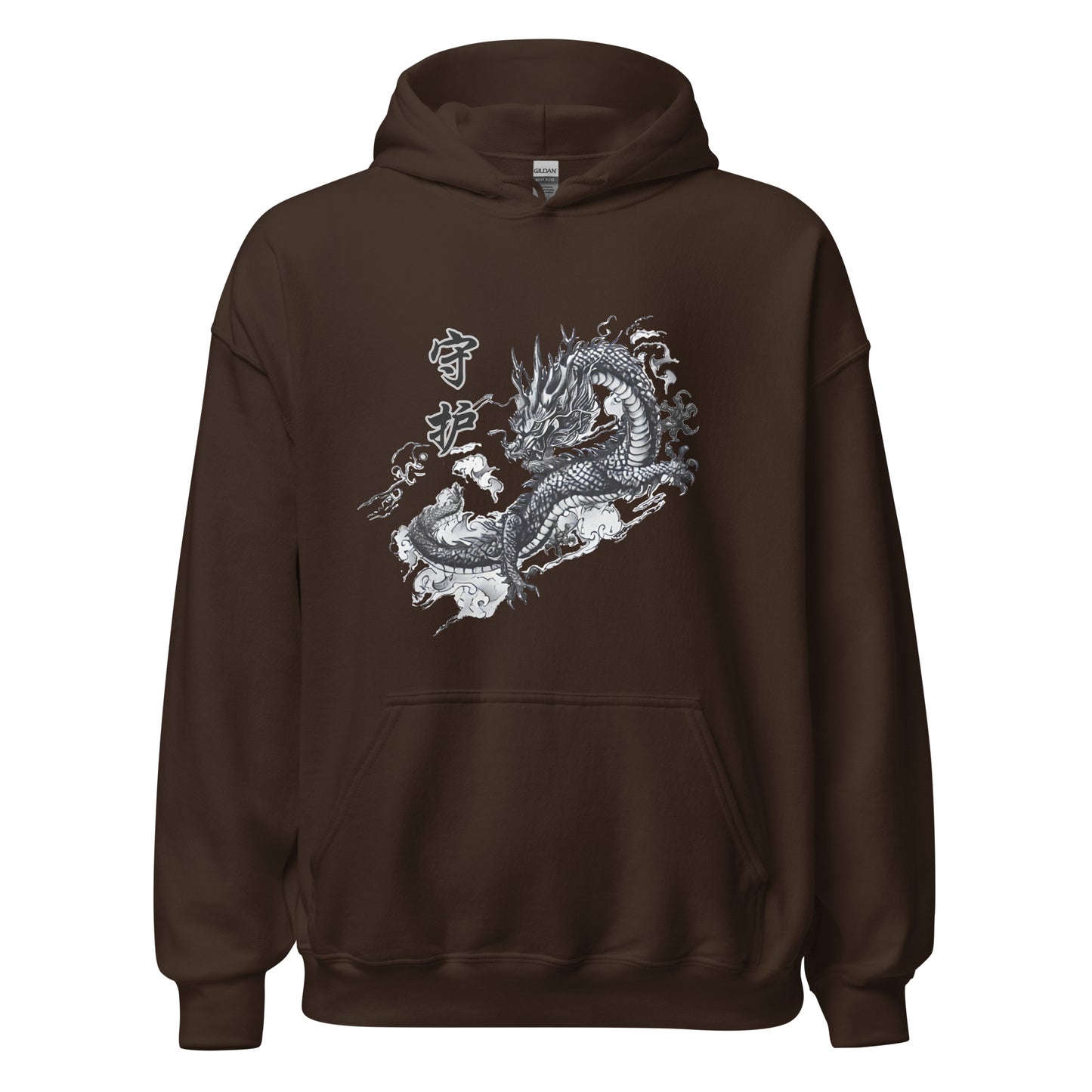 Dragon 守护 Heavy Unisex Hoodie