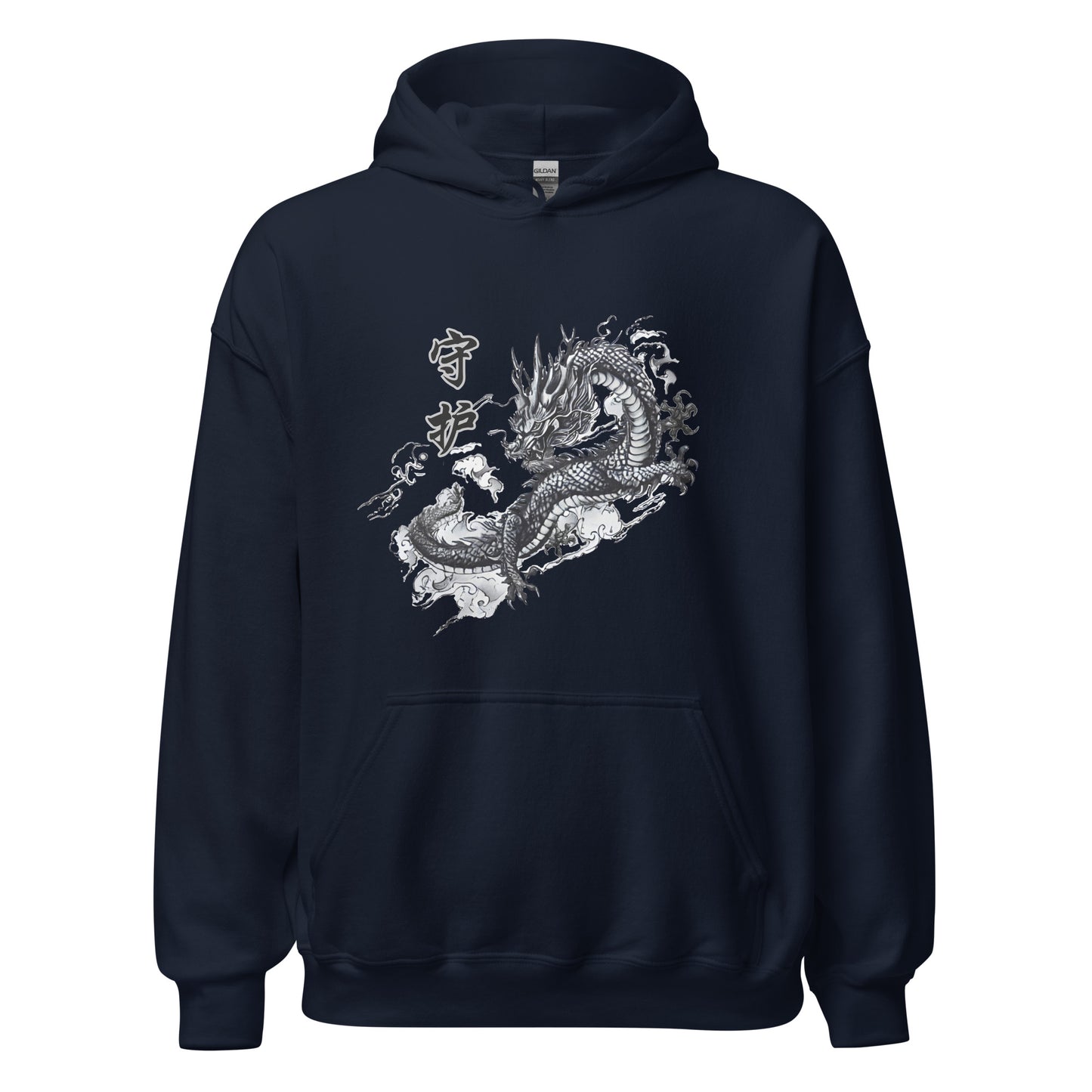 Dragon 守护 Heavy Unisex Hoodie