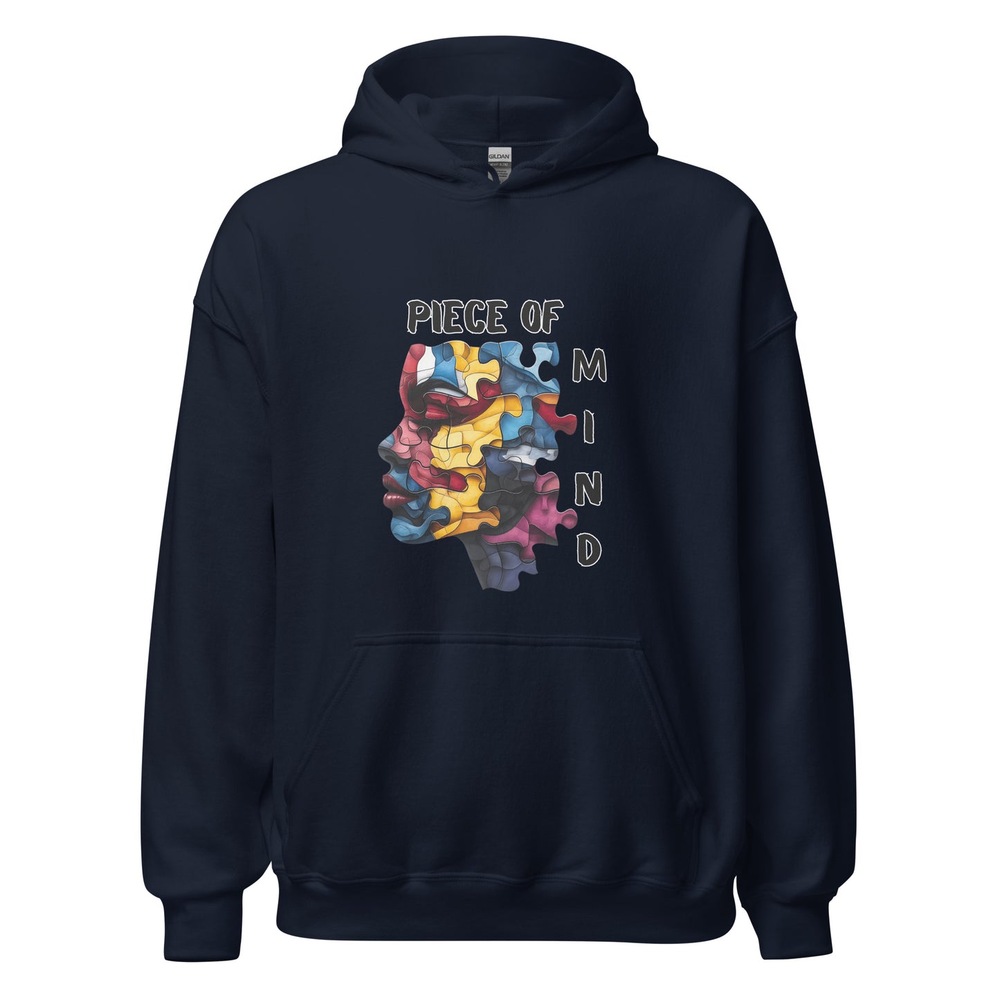 "Piece of Mind" Puzzle Unisex Hoodie