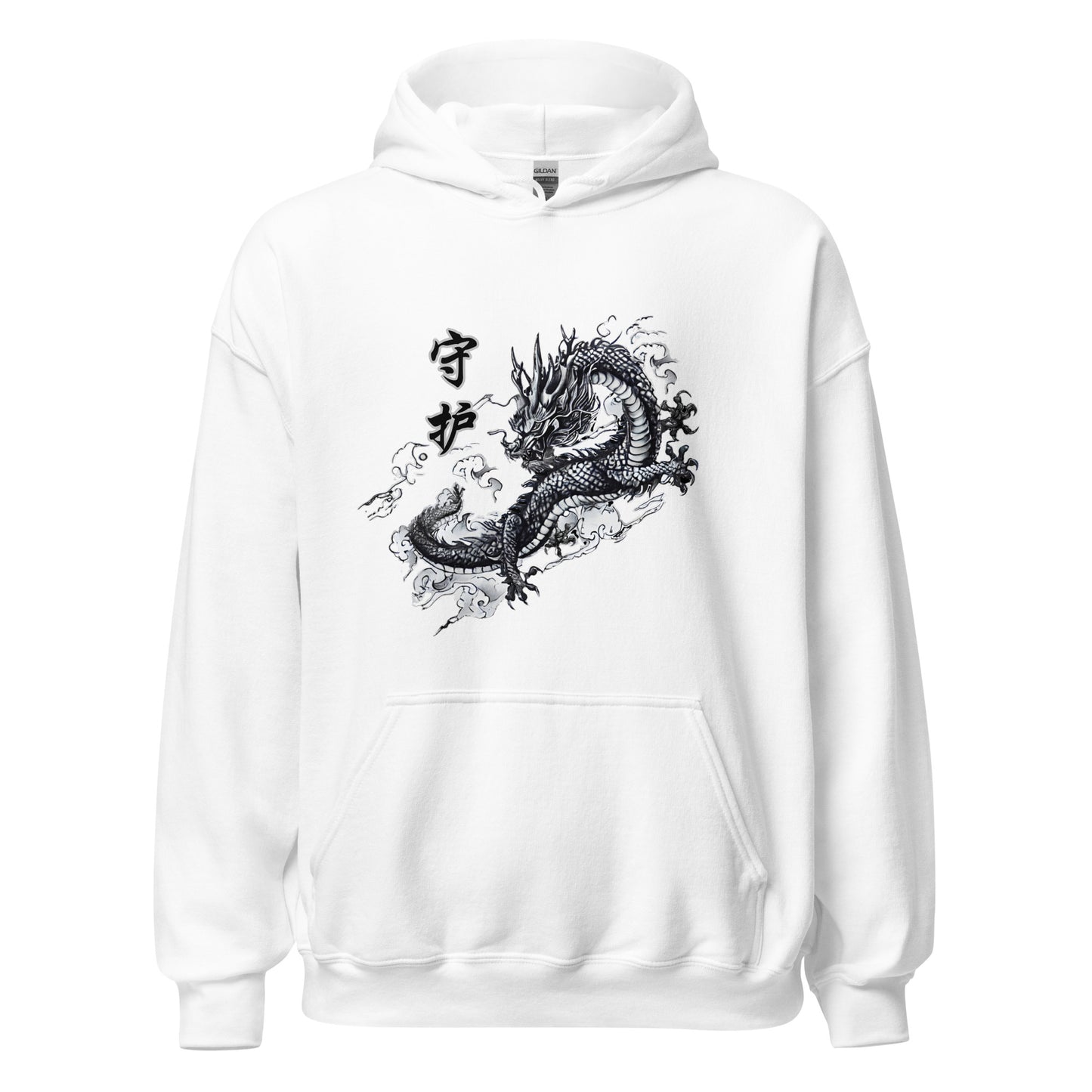 Dragon 守护 Heavy Unisex Hoodie