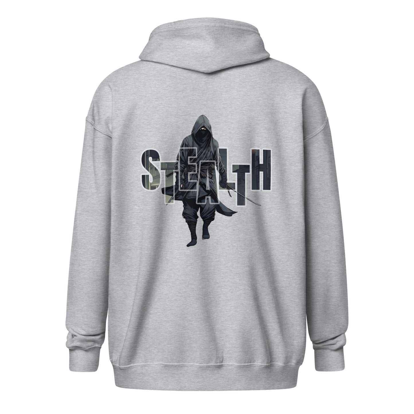 "Stealth Ninja" Unisex zipper hoodie