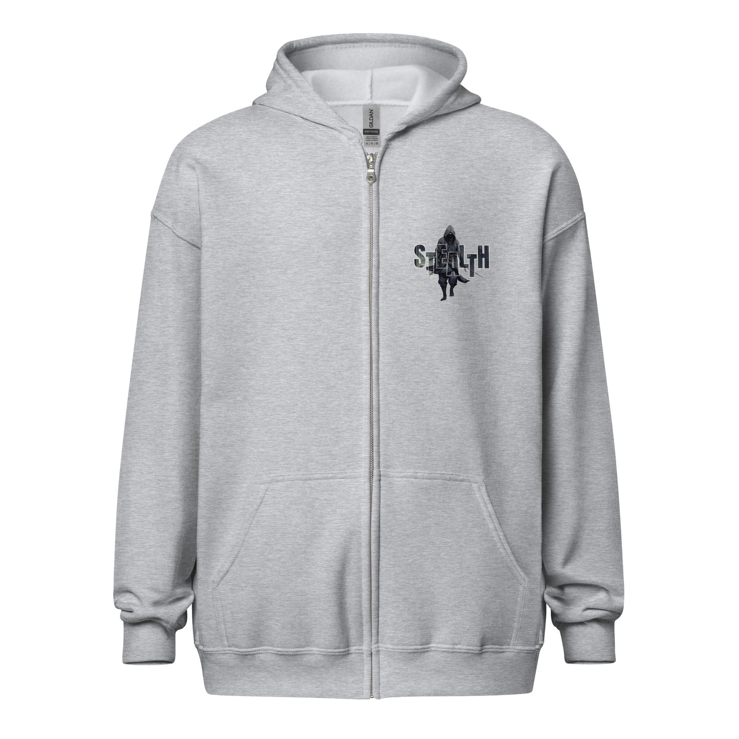 "Stealth Ninja" Unisex zipper hoodie