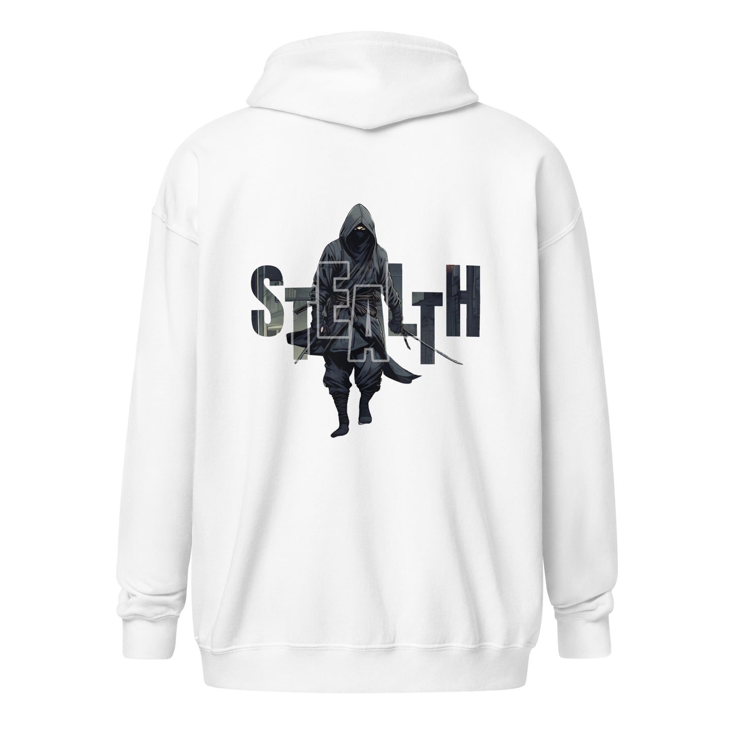 "Stealth Ninja" Unisex zipper hoodie