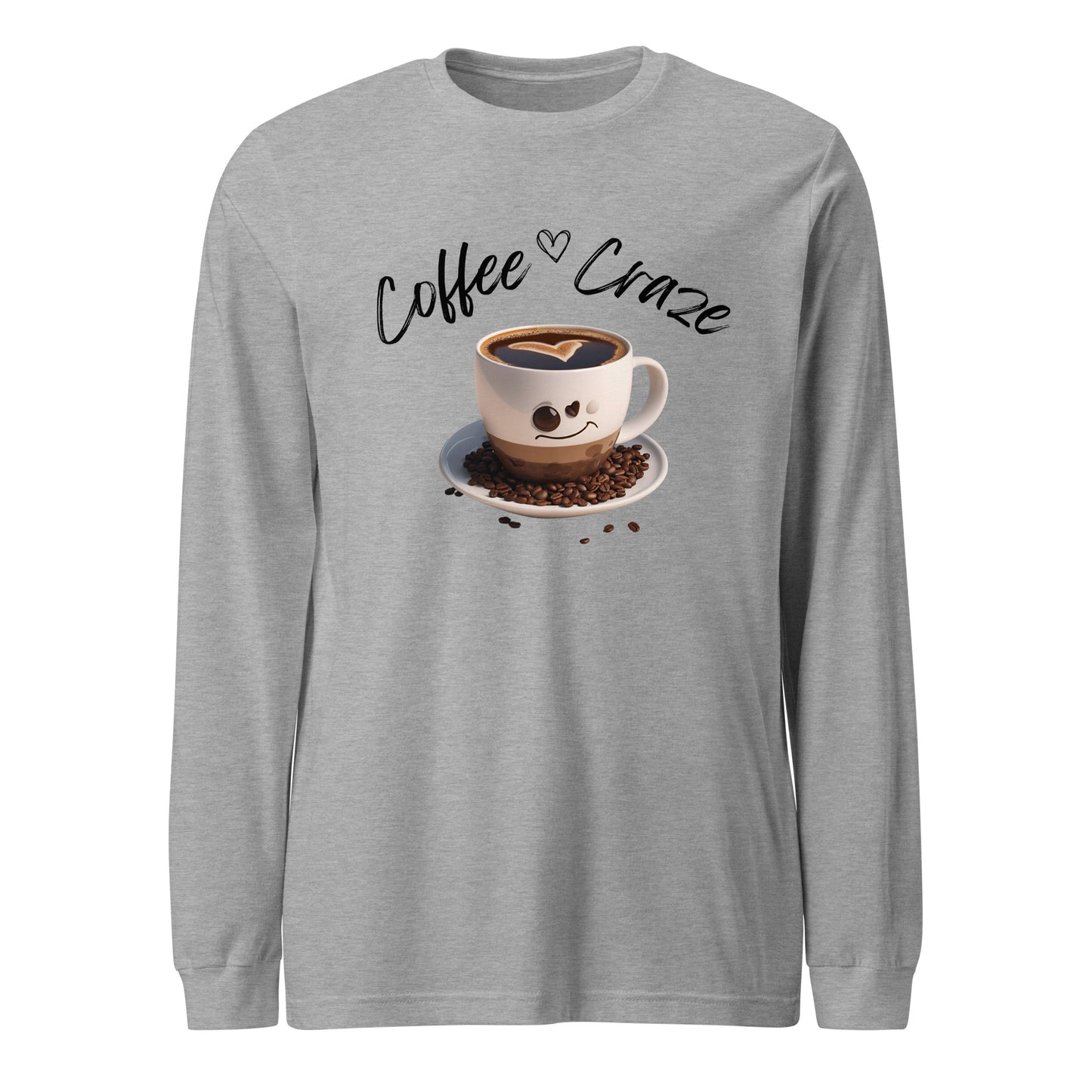 Coffee Crave Unisex Long Sleeve Tee