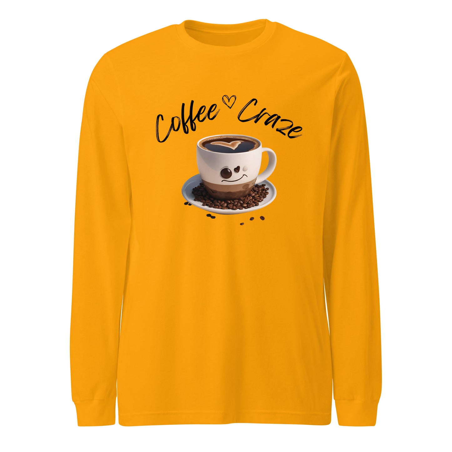Coffee Crave Unisex Long Sleeve Tee