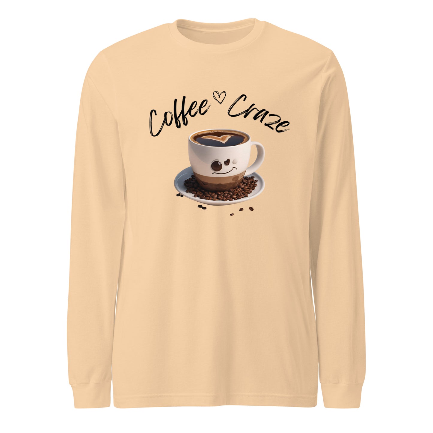 Coffee Crave Unisex Long Sleeve Tee