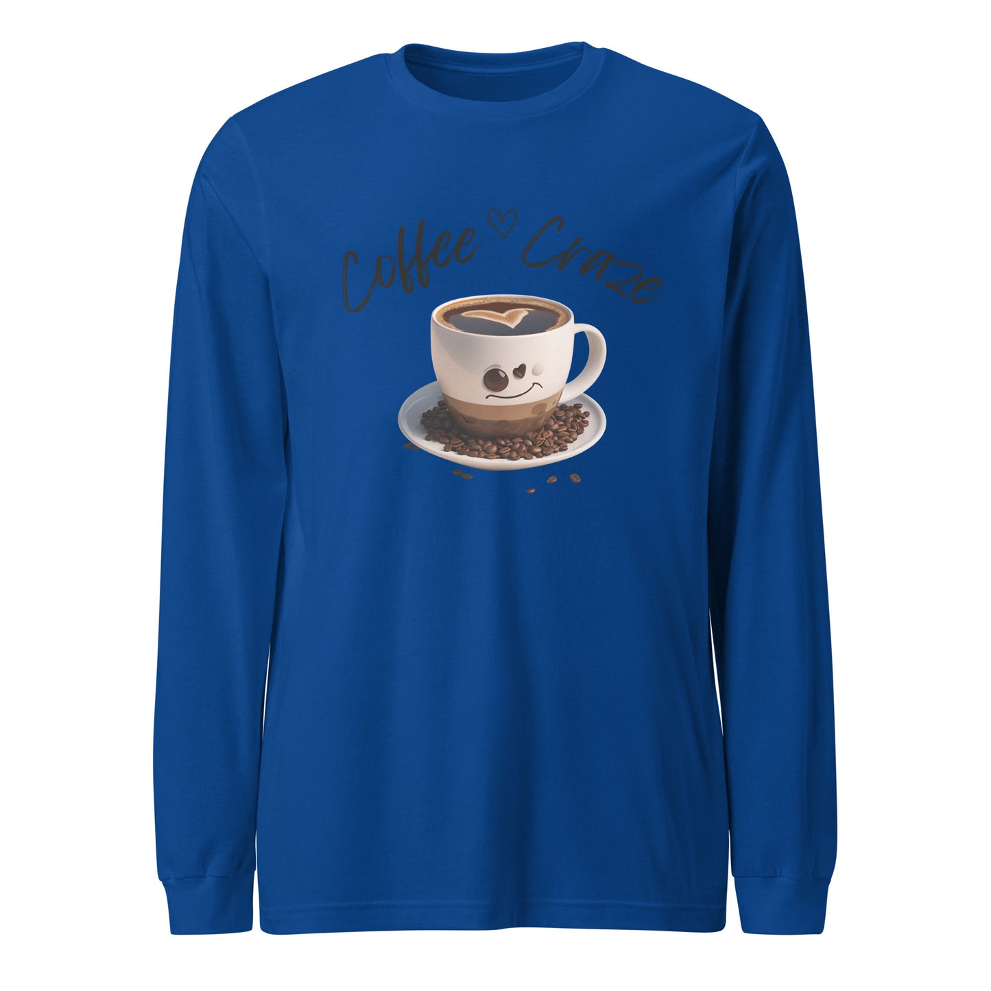 Coffee Crave Unisex Long Sleeve Tee