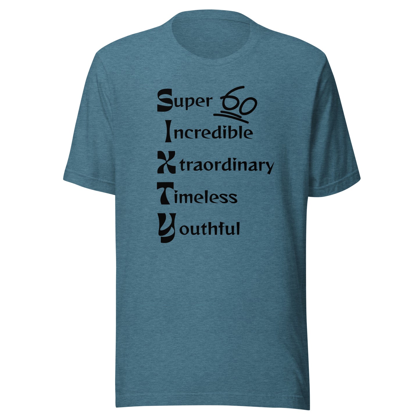 "SIXTY" Unisex t-shirt